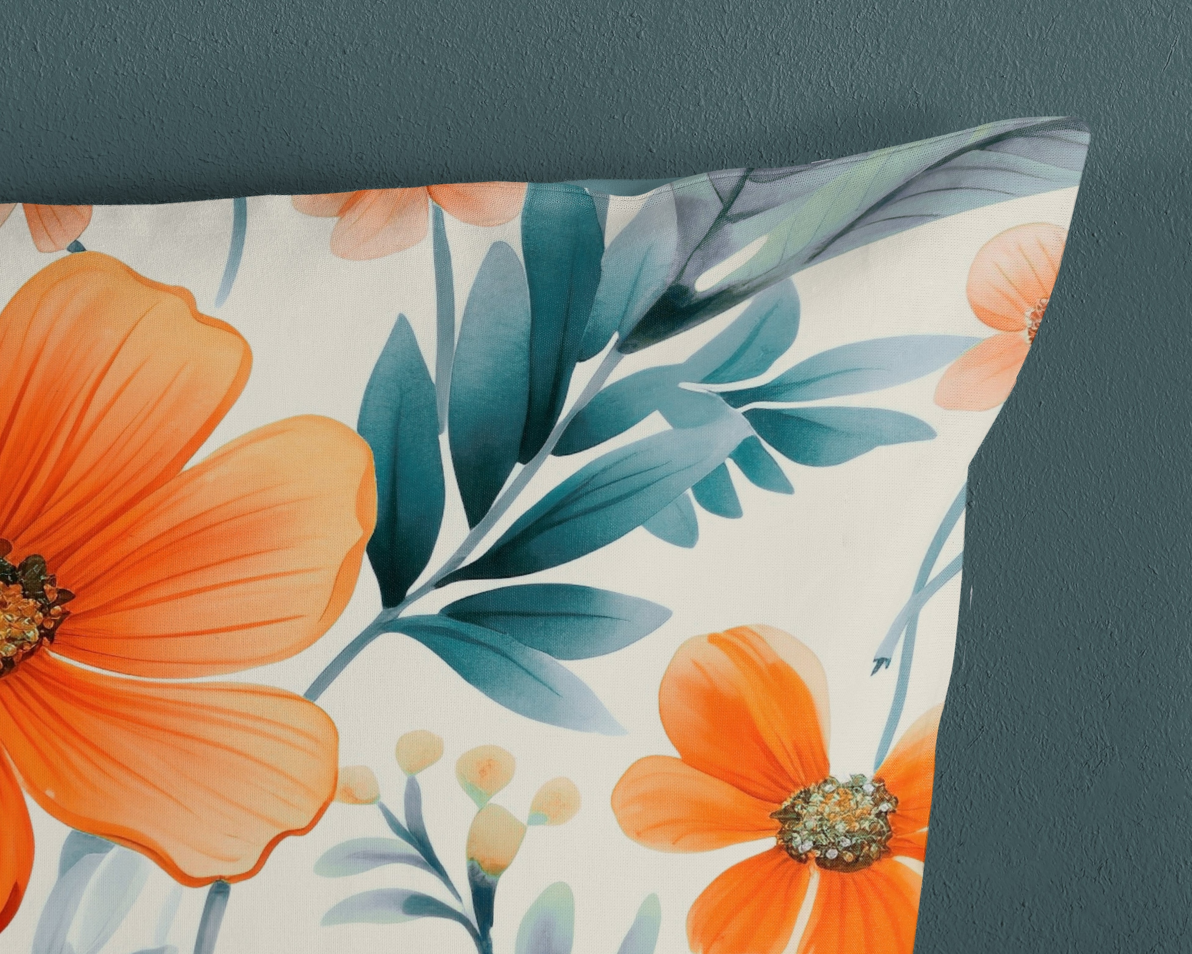 good morning Wendebettwäsche »Spirit«, 100% Baumwolle, Renforcé, Reissverschluss, Wendeoptik, Blumen, Mohn