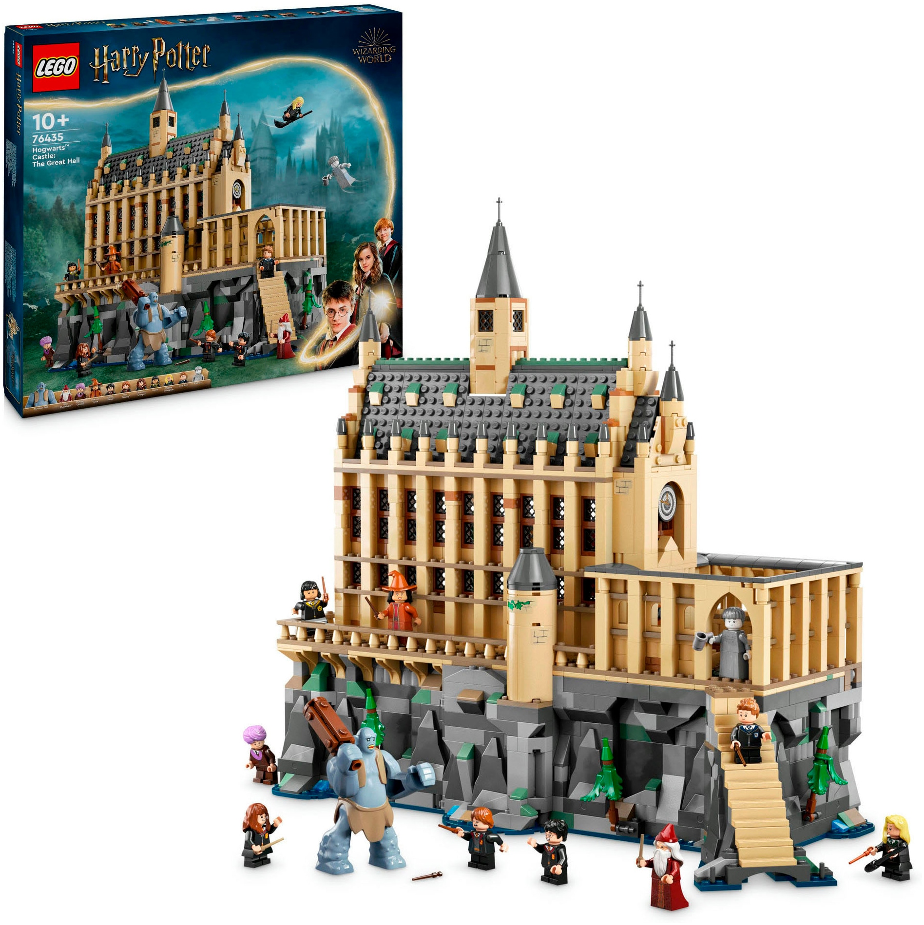 LEGO® Konstruktionsspielsteine »Schloss Hogwarts™: Die Grosse Halle (76435), LEGO Harry Potter™« Made in Europe