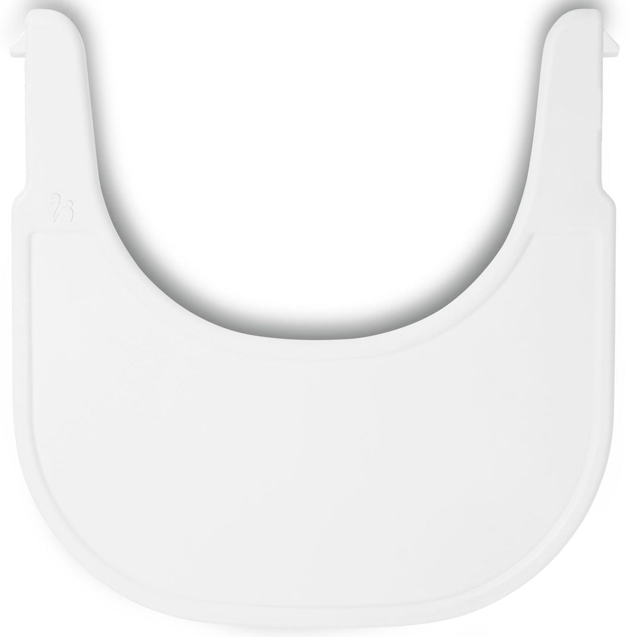 Hauck Plateau de chaise haute »Arketa Click Tray, White« aus recyceltem Material