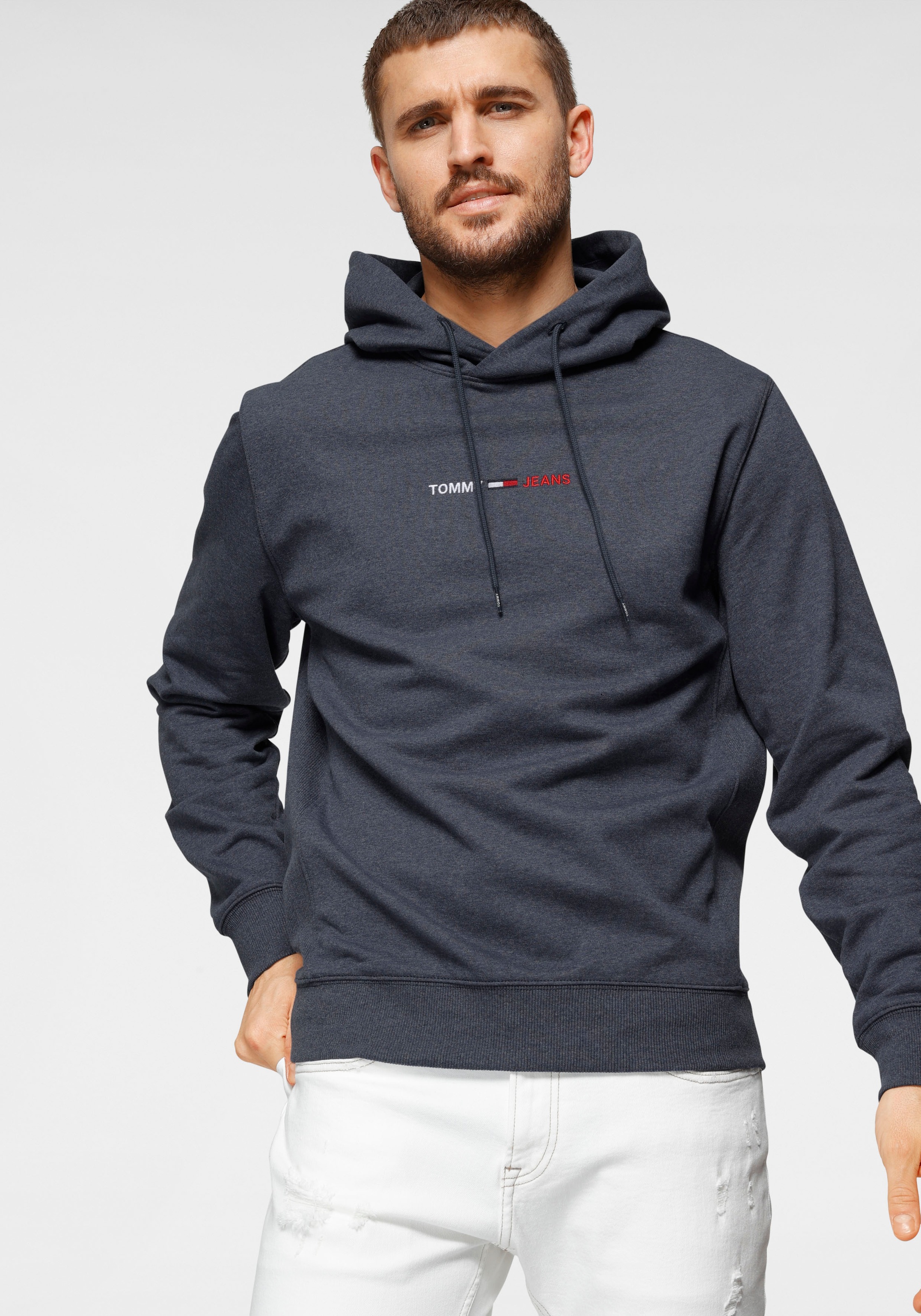 Image of Tommy Jeans Kapuzensweatshirt »TJM STRAIGHT LOGO HOODIE« bei Ackermann Versand Schweiz