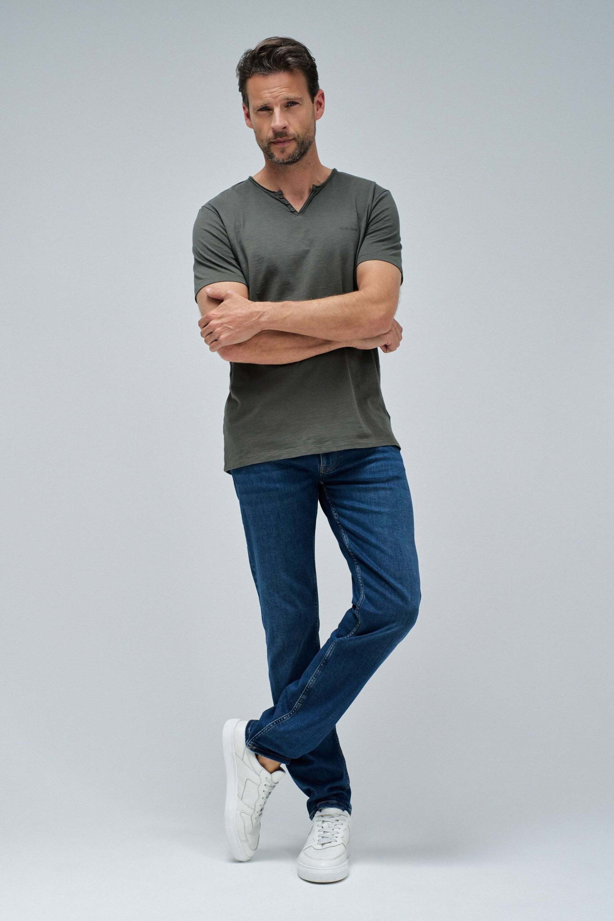 Salsa T-Shirt »Salsa Jeans T-Shirt V-Neck Basic«