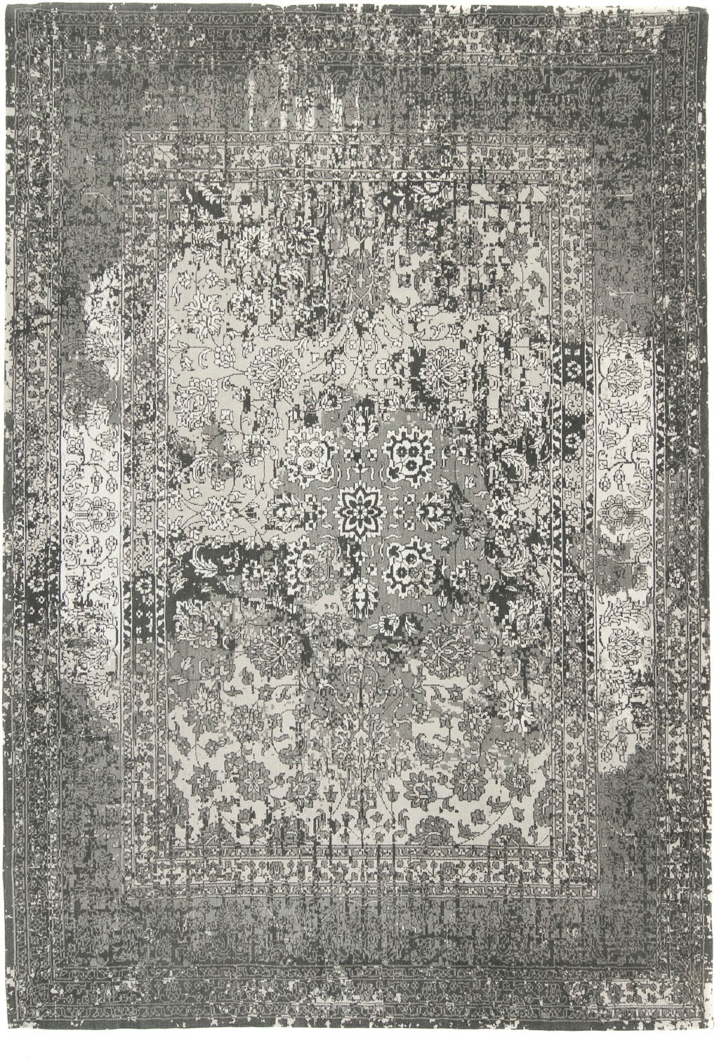 morgenland Designteppich »Vintage Teppich »Marceau« Rechteckig«, rechteckig, 0,6 mm Höhe, Sehr weicher Flor