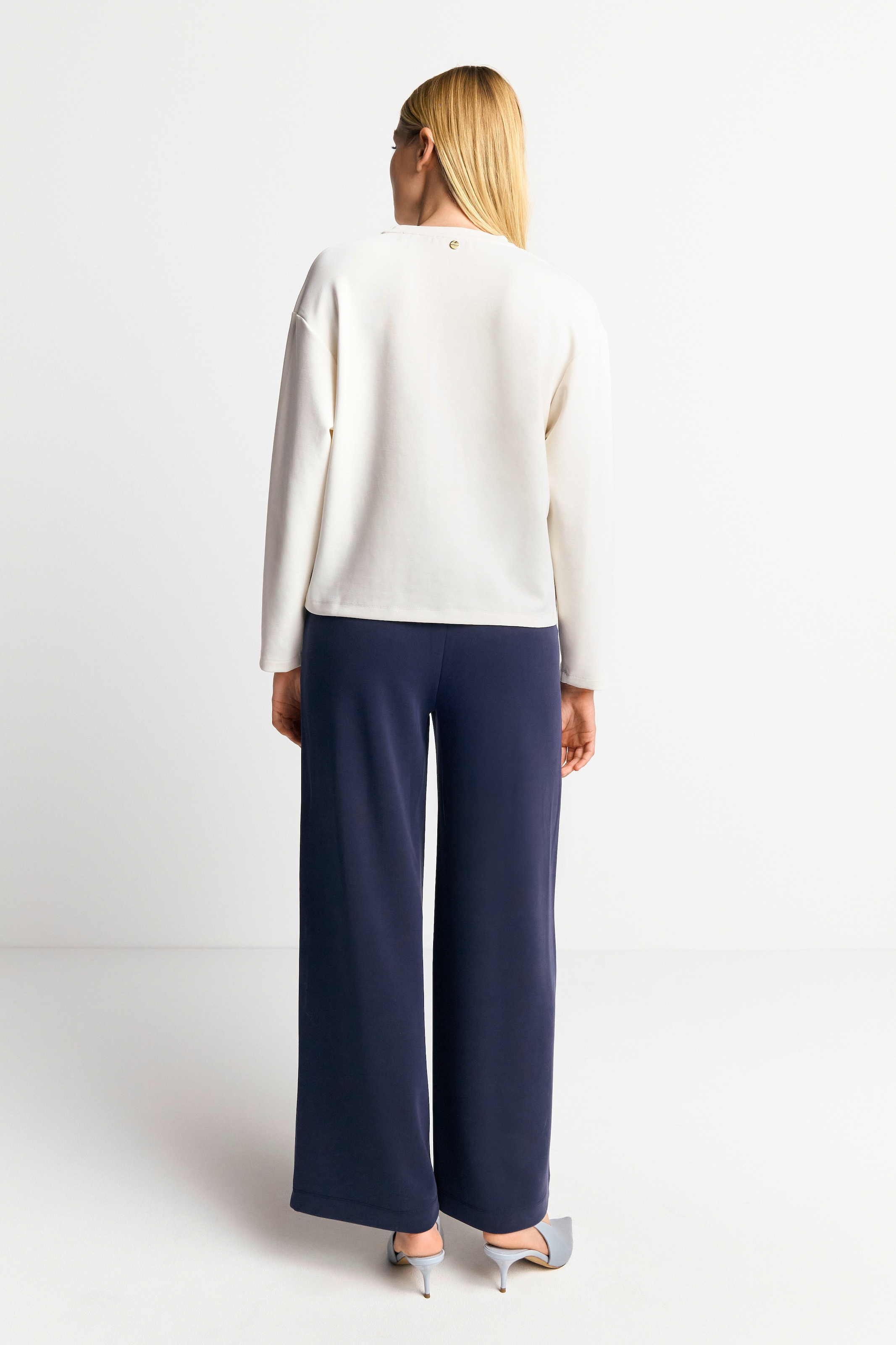 RICHROYAL Sweatshirt »2409 T Peach Crew«, überschnittene Schultern, softer Griff, Rundhals