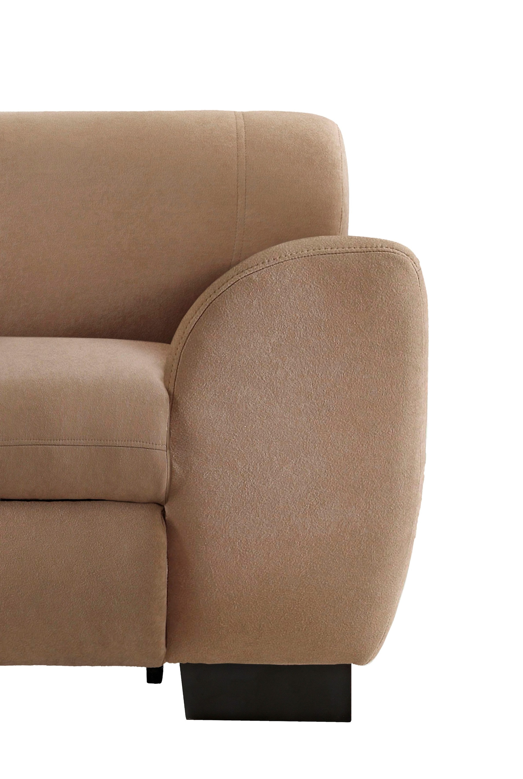 Home affaire Ecksofa »Nika zeitlos und elegant, L-Form«, wahlweise mit Bettfunktion, auch in Cord