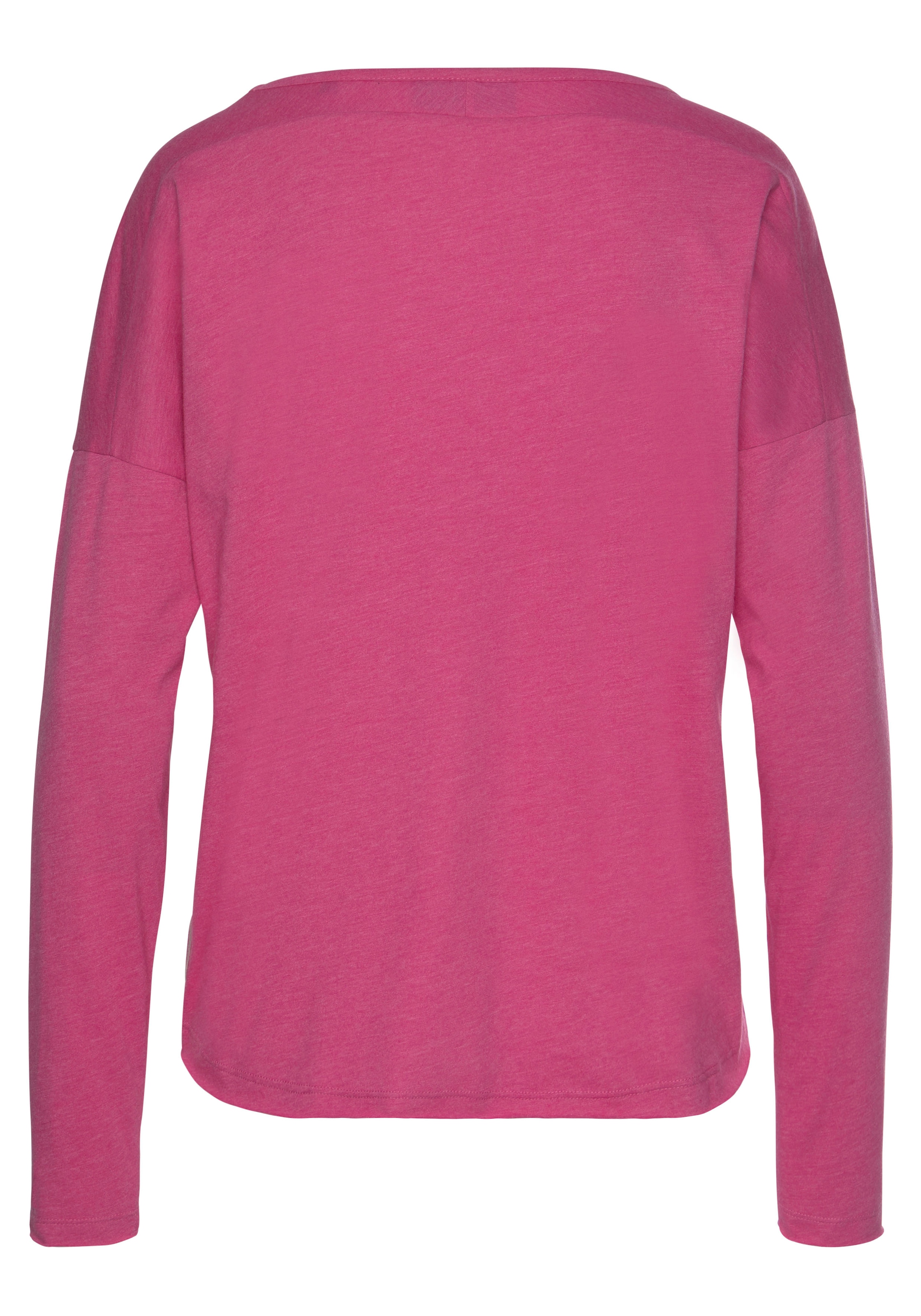 Elbsand Langarmshirt »Niola«, mit grossem Frontprint, Longsleeve aus Baumwoll-Mix