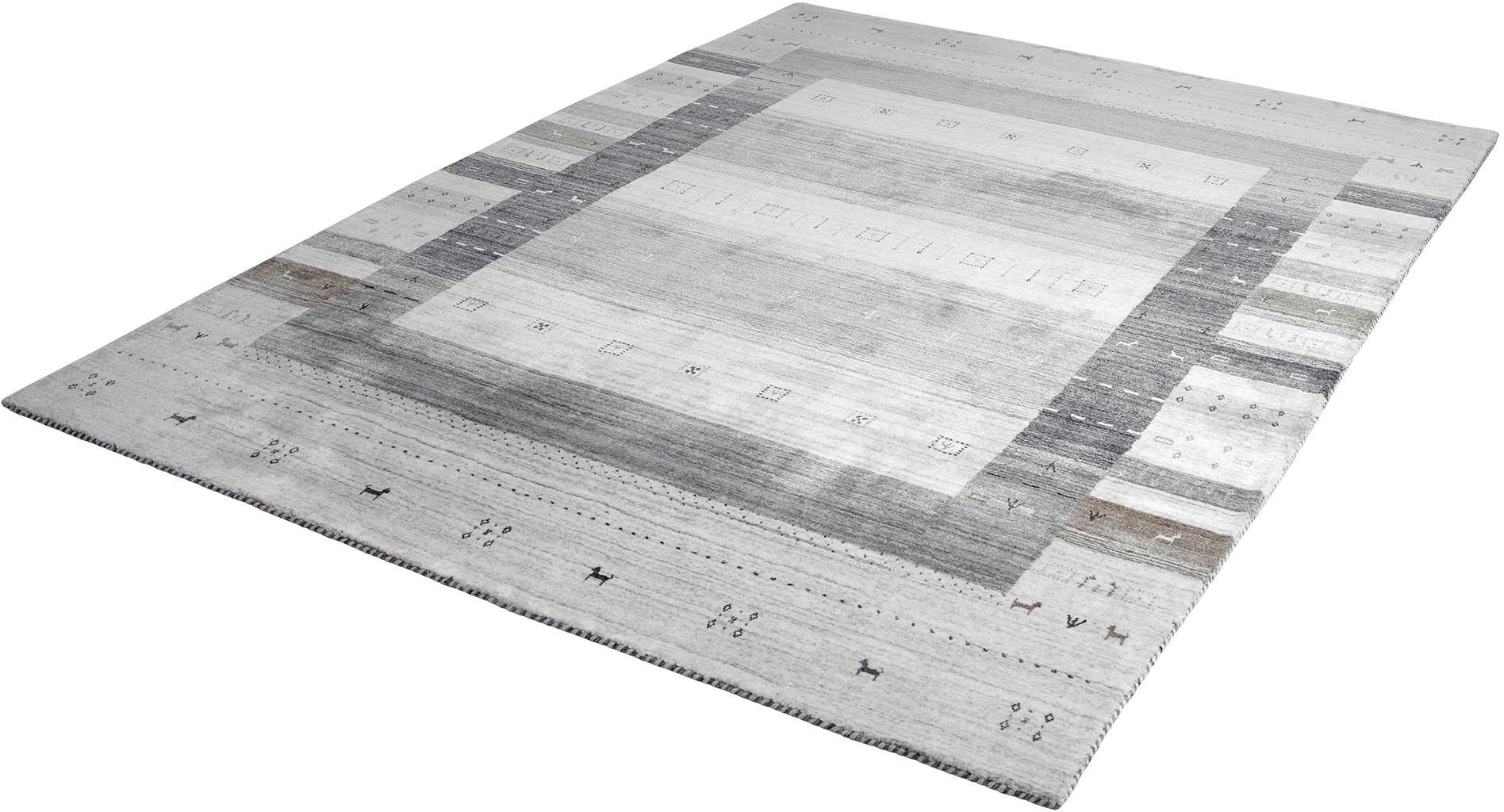 Image of Obsession Teppich »My Legend of Obsession 320«, rechteckig, 17 mm Höhe, Handweb Teppich, Orient-Optik, Gabbeh Design, Obermaterial: 75% Viskose, 25% Wolle, handgewebt, ideal im Wohnzimmer & Schlafzimmer bei Ackermann Versand Schweiz