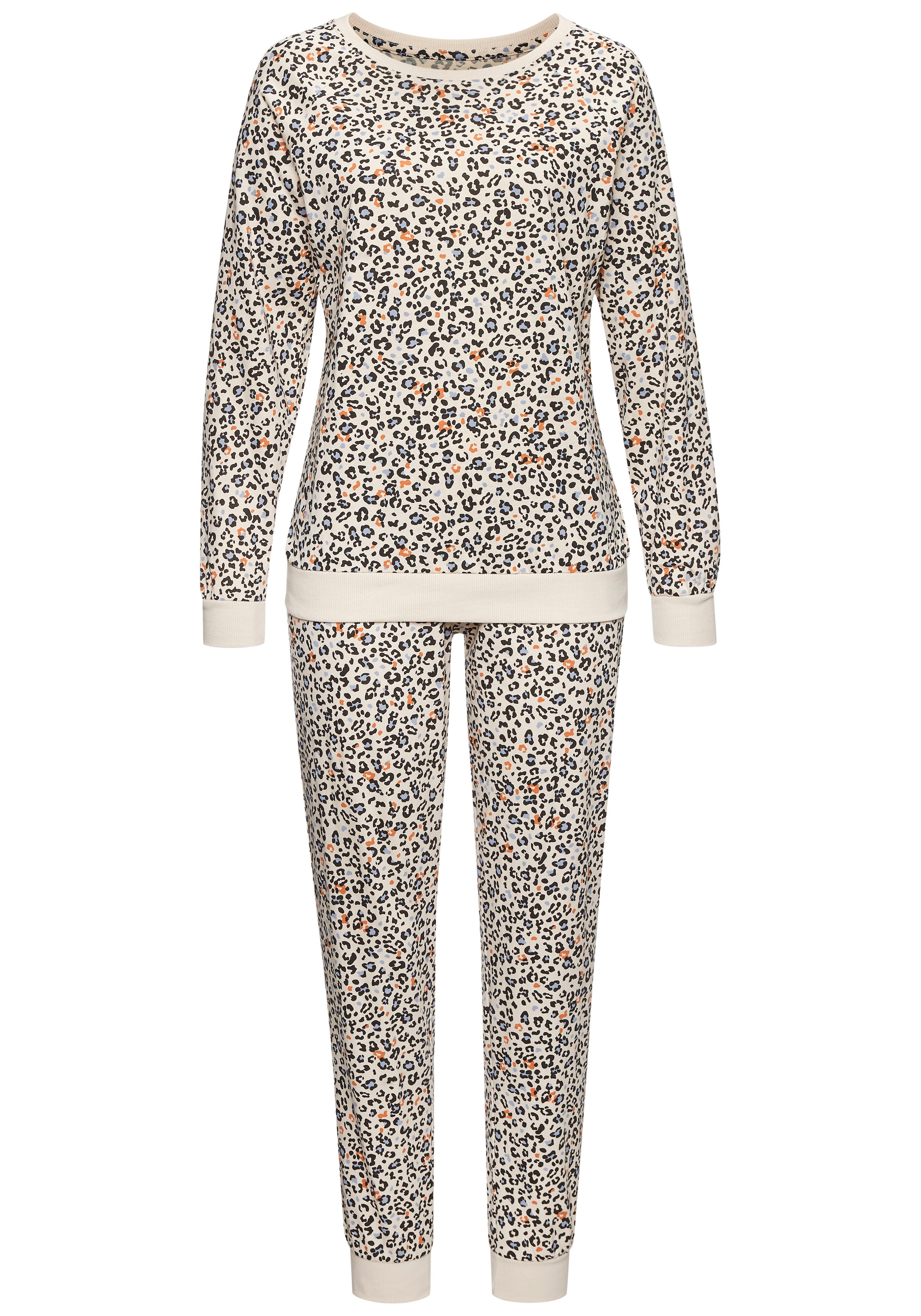 Vivance Dreams Pyjama 2 tlg. mit schönem Animalprint