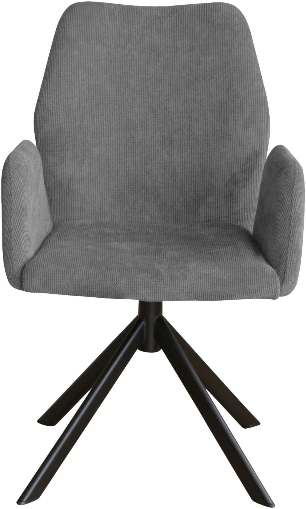 GOODproduct Chaise avec accoudoirs »Hacienda« () moderner Cord Bezug, 2er Set