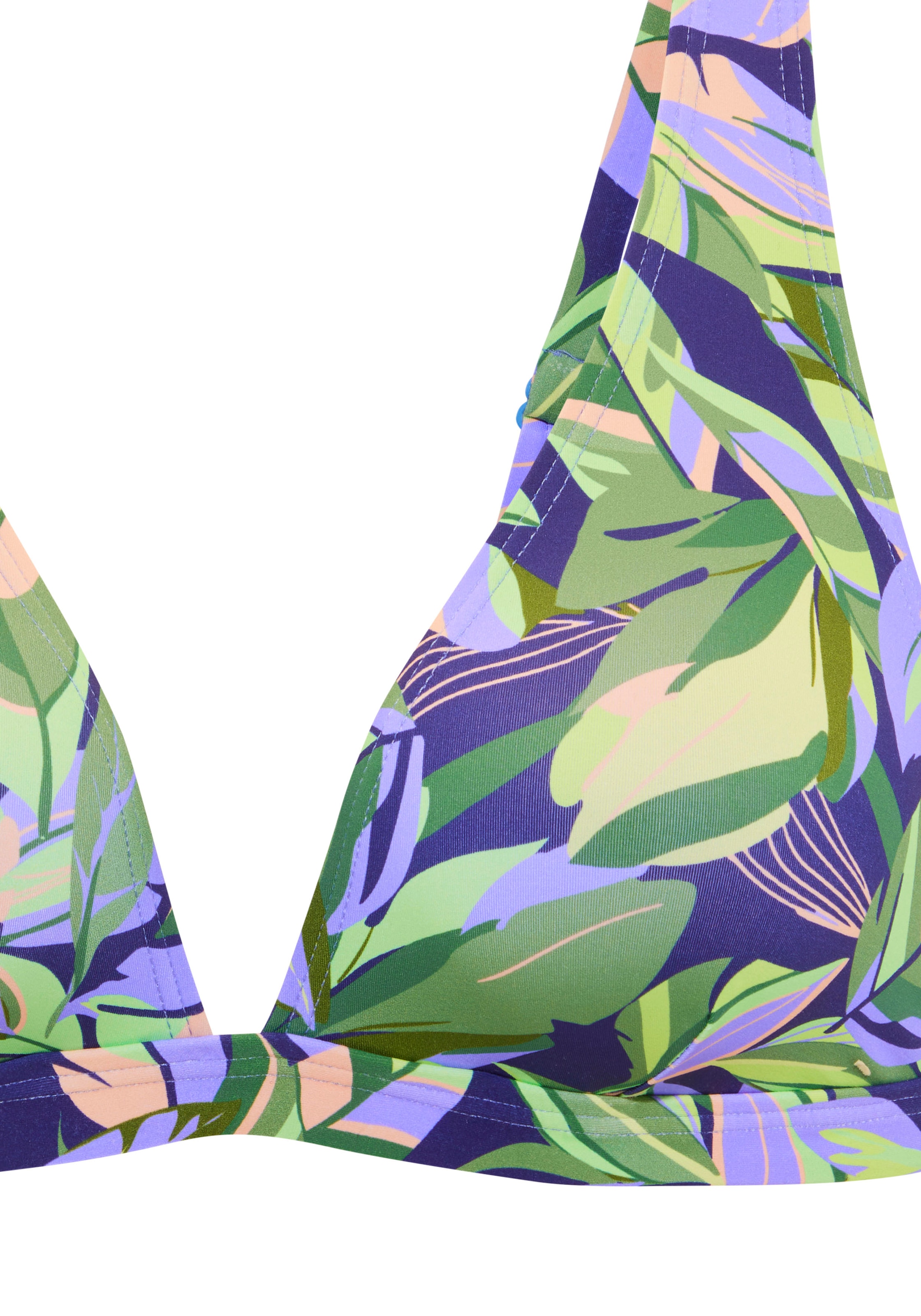 s.Oliver Top bikini triangle »Avin« avec imprimé allover moderne