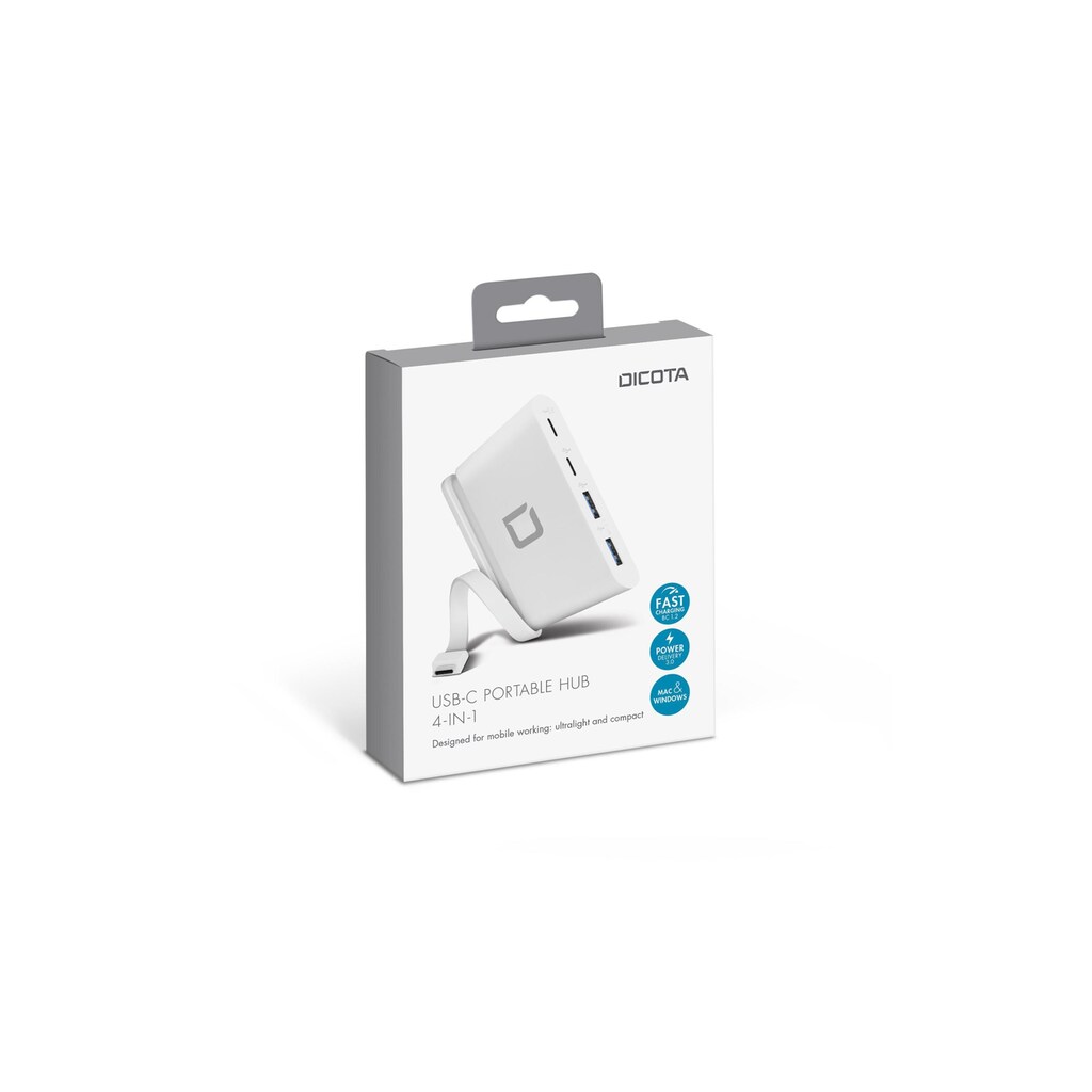 DICOTA Powerbank »USB-C Portable 4-in-1«