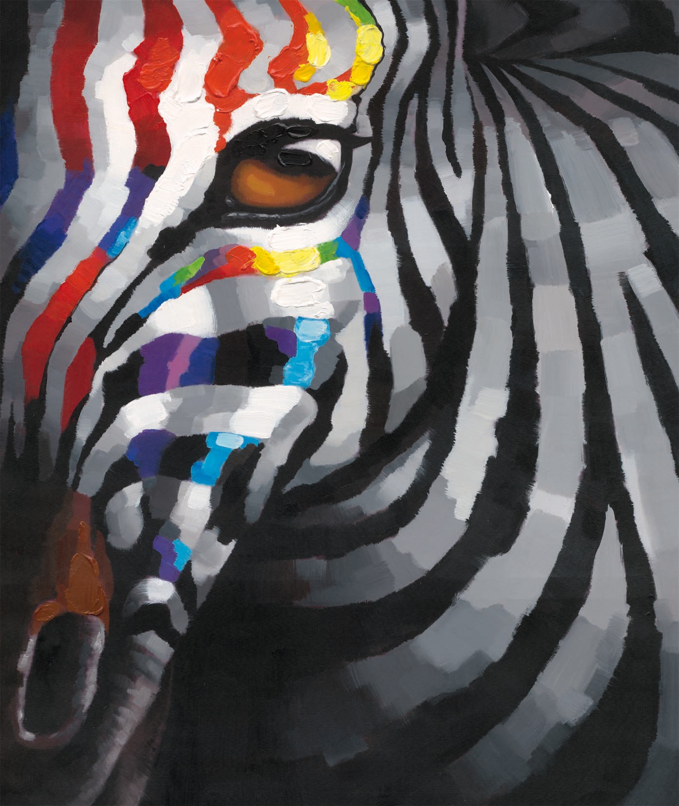 Image of Bönninghoff Leinwandbild »Zebra«, (1 St.) bei Ackermann Versand Schweiz