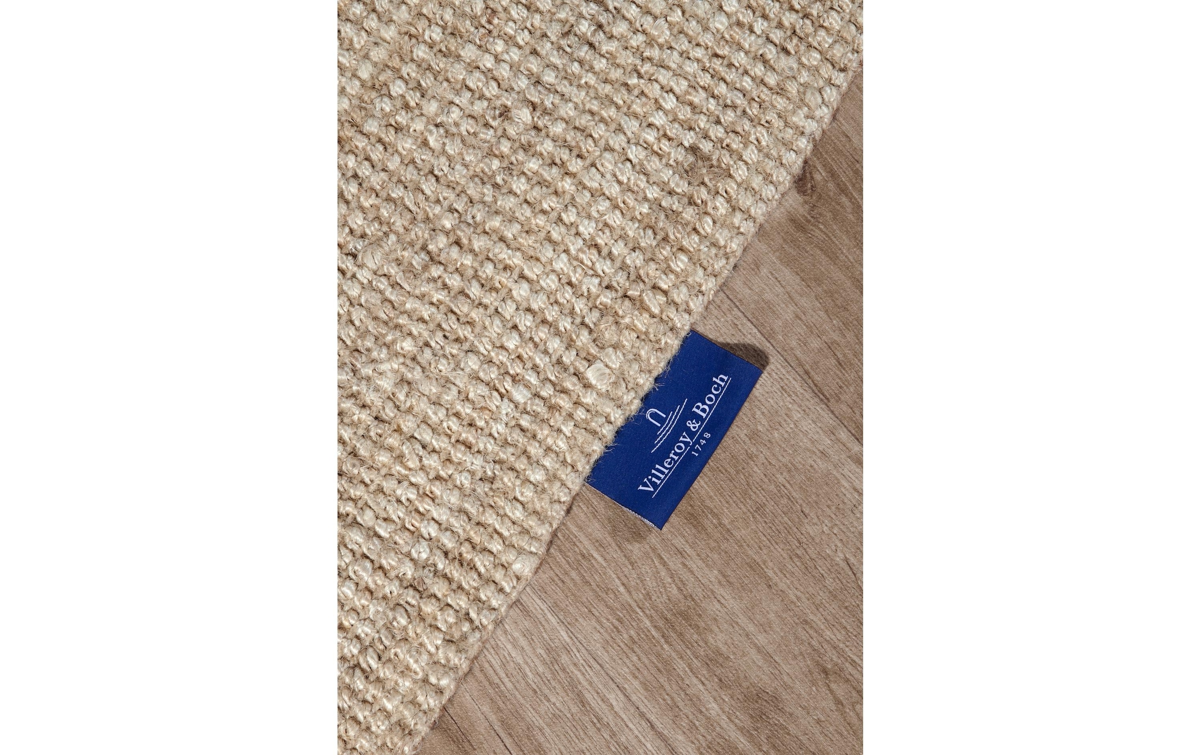 Villeroy & Boch Tapis »Rosalie Juteteppich« Rectangulaire 10 mm Höhe Läufer, 100% Jute, Natur, Wohnzimmer, Esszimmer, Schlafzimmer, GRS