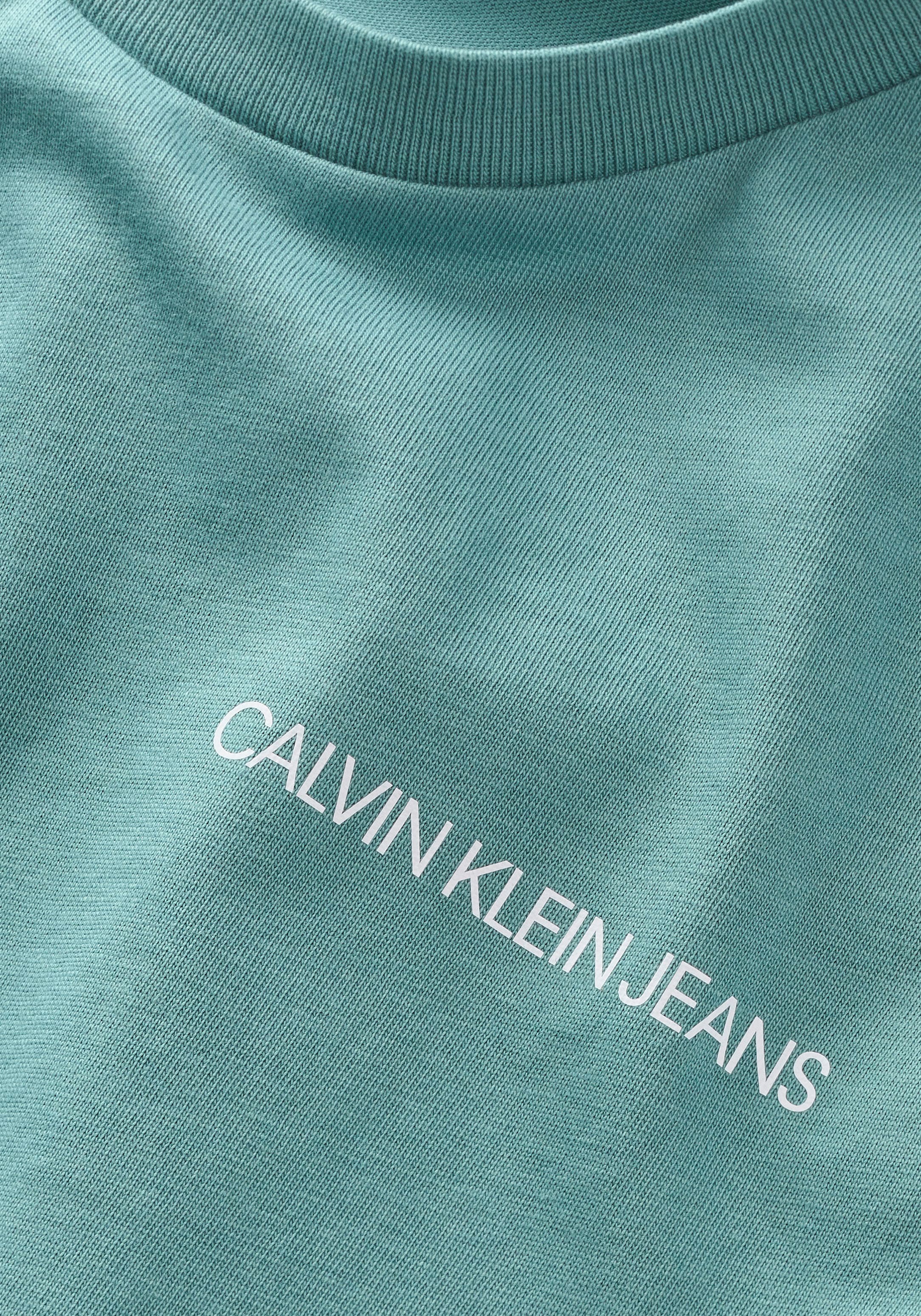 Calvin Klein Jeans Langarmshirt »CHEST INST. LS T SHIRT«, für Kinder