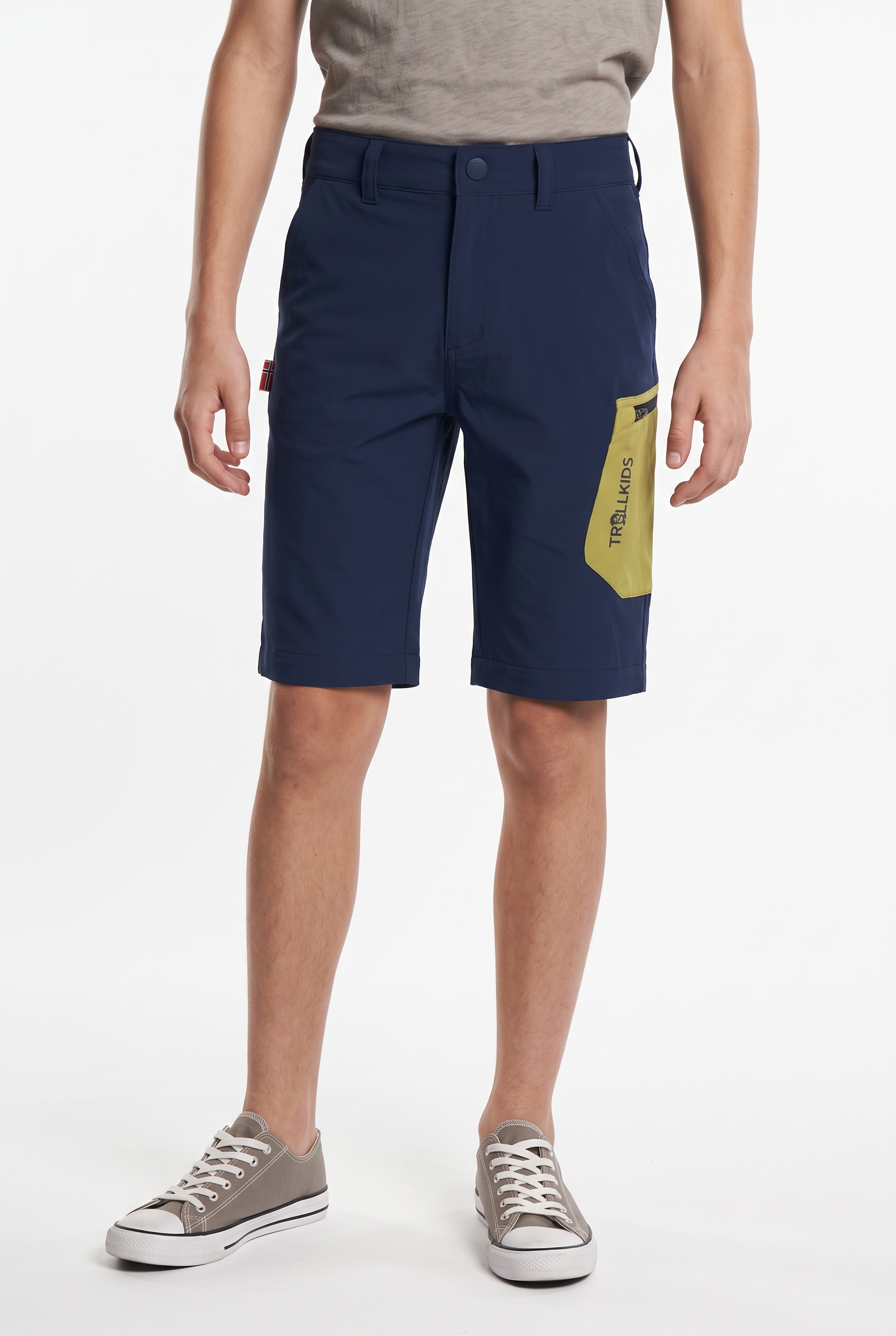 TROLLKIDS Pantalon zip-off »Kids Preikestolen Double Zip-Off Pants«  pour enfants, sportif, en polyamide et élasthanne, à séchage rapide,