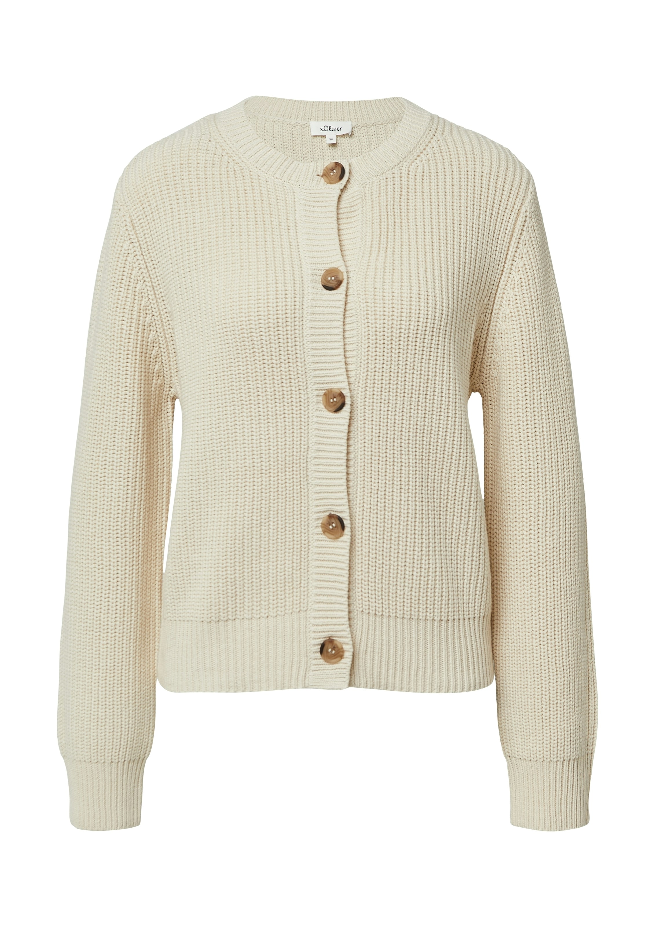 s.Oliver Veste en tricot avec structure