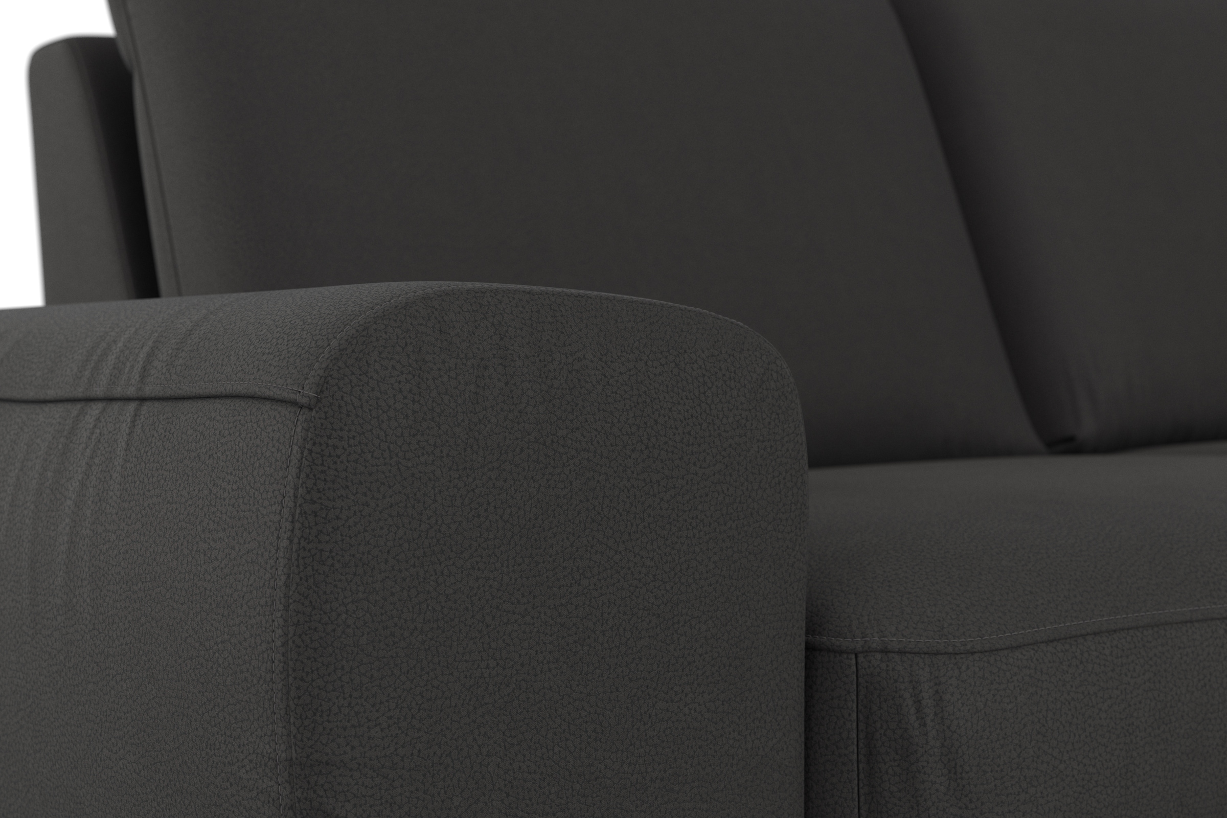sit&more Ecksofa »Cinturo L-Form«, inklusive Sitztiefenverstellung und Federkern, Sitzhöhe 48 cm