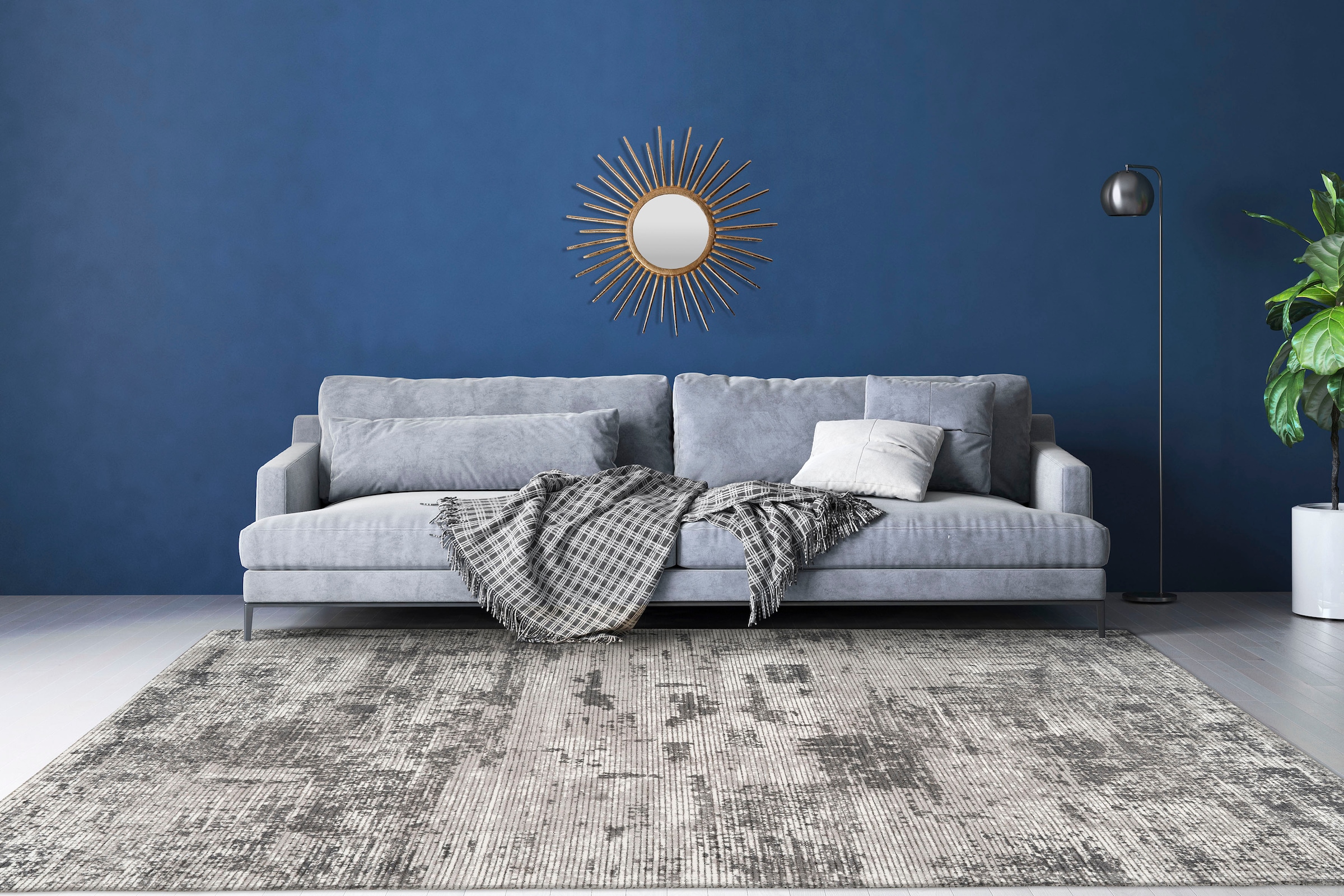 Padiro Teppich »Sinai 325« rechteckig 11 mm Höhe Viskose