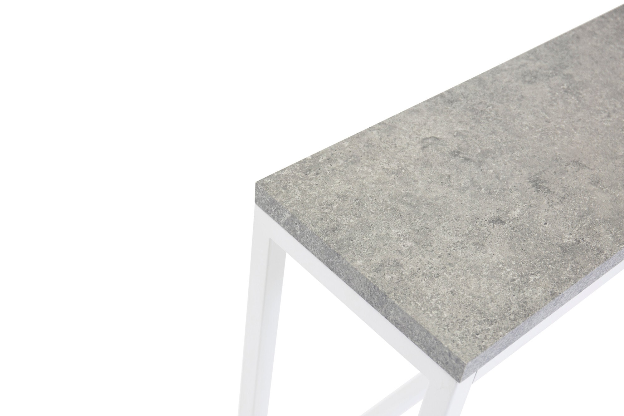 Venture Home Beistelltisch "Rise, schmaler hoher Beistelltisch, 110 × 30 cm" Ablagetisch, Stahl, schmal, hoch, modern, schlicht