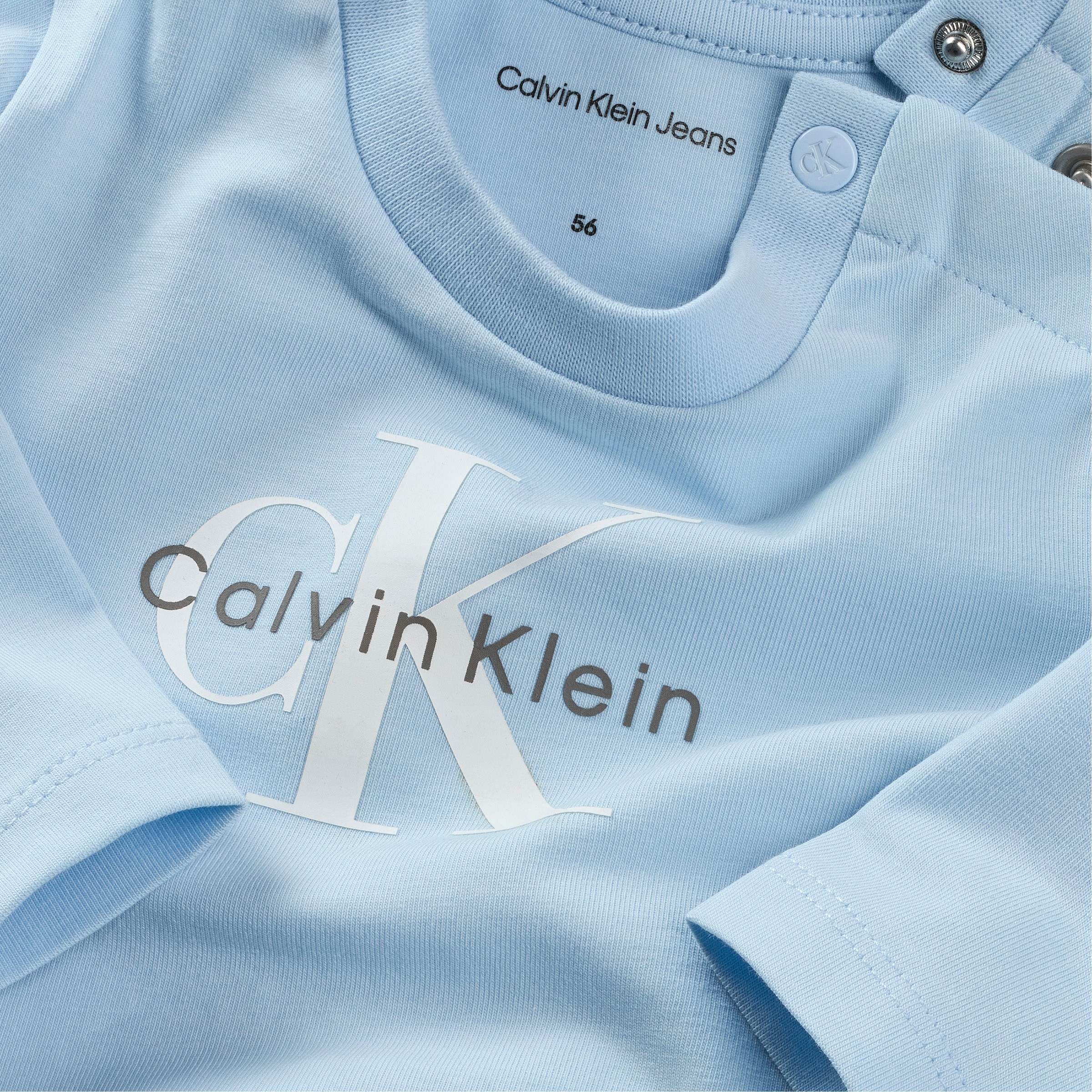 Calvin Klein Jeans Langarmshirt »MONOGRAM LS T-SHIRT«, für Babys bis 2 Jahre, Logo-Druck