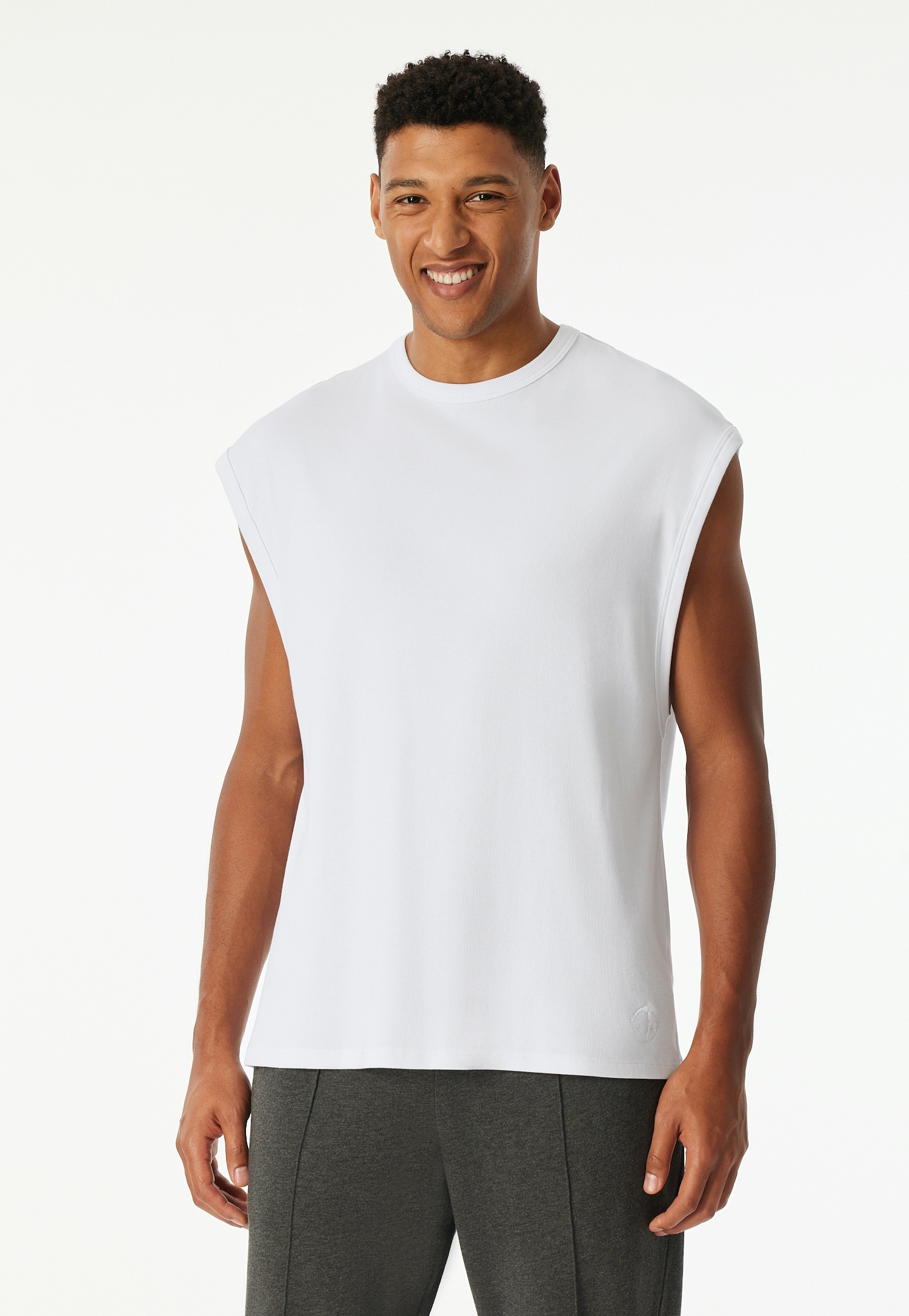 Image of Schiesser T-Shirt "Schiesser 150 Years" weite Armauschnitte, kastige Schnittform