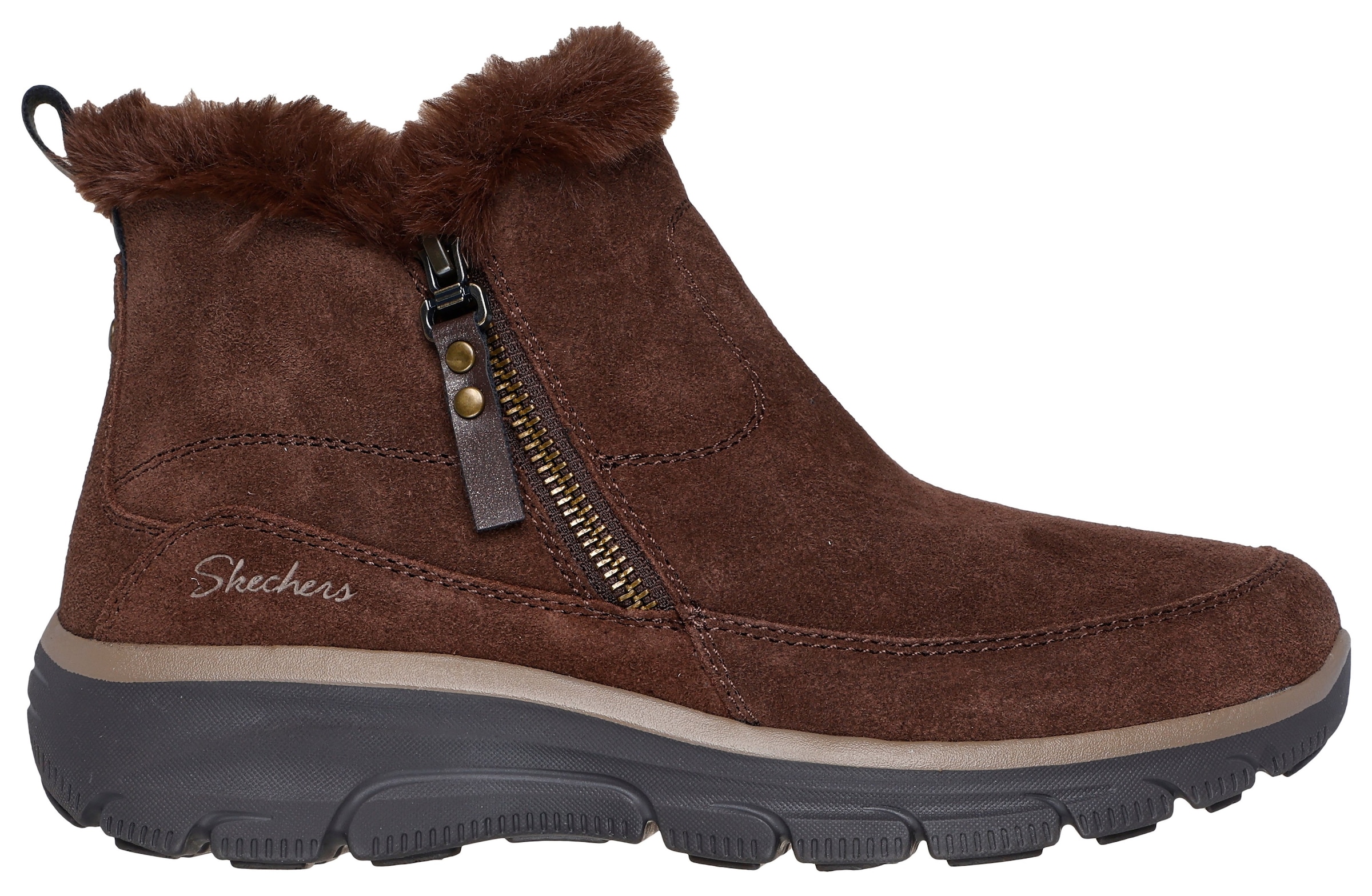Skechers Winterboots »EASY GOING-COOL ZIP«  Winterschuh, Reissverschlussstiefel mit 3M Scotchgard-Imprägnierung