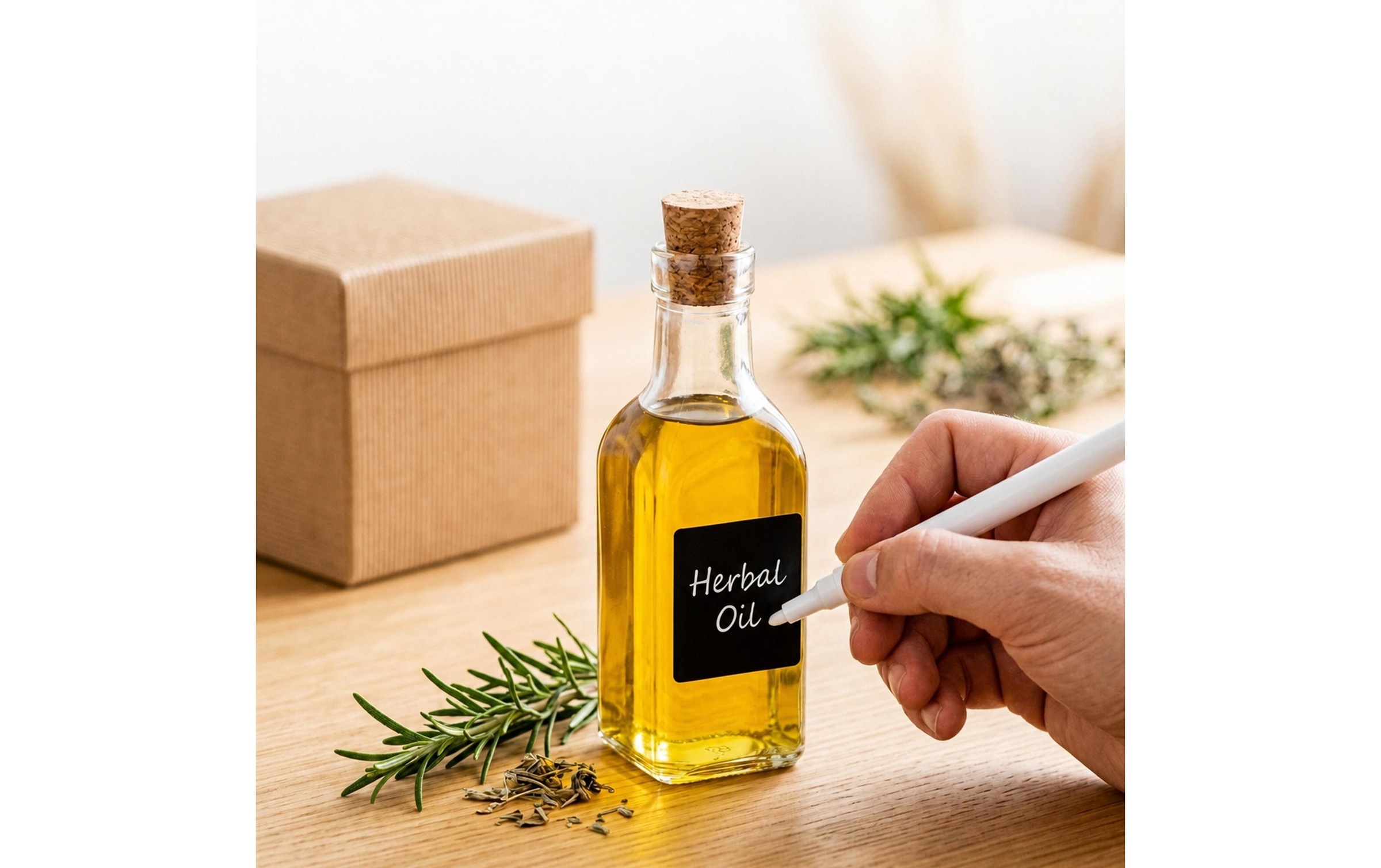 relaxdays Set de menus »Ölflaschen Set 12-teilig Glas 150 ml«