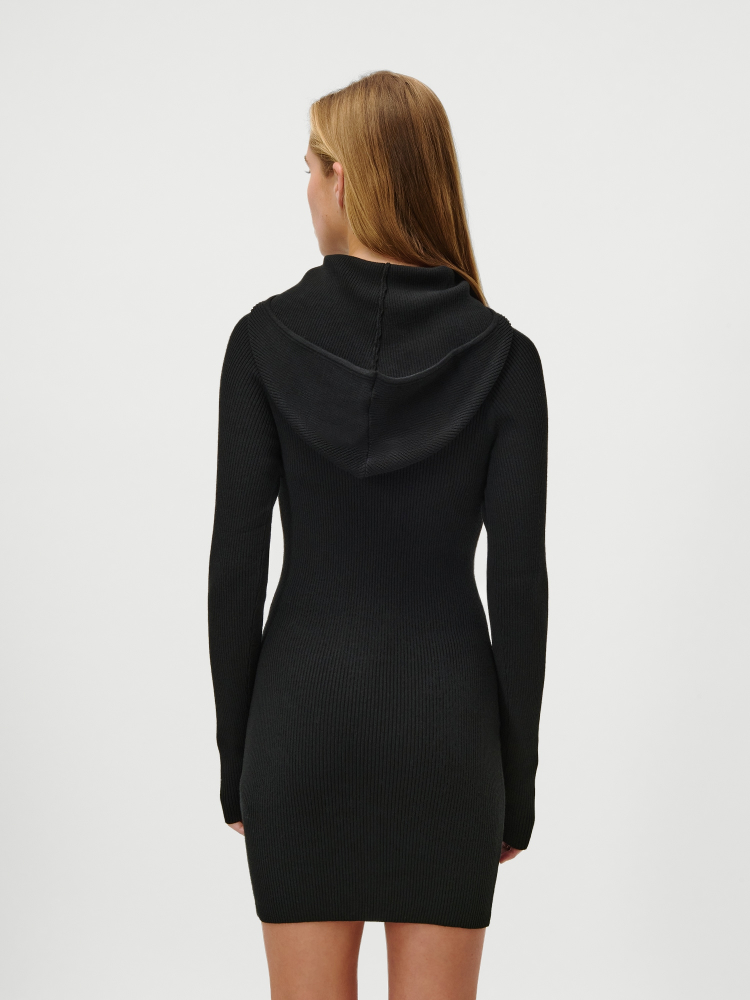 LeGer Robe en tricot »Mathilde, LeGer by Lena Gercke« Sans poches mit Kapuze, körpernahe Passform