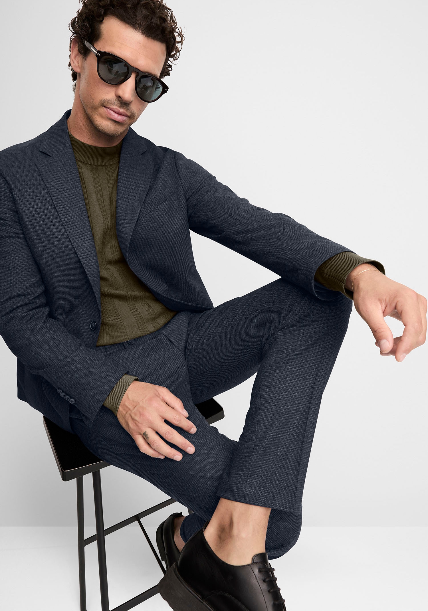 Cinque Baukastensakko »CIDATA« in dezentem Muster, Regular Fit