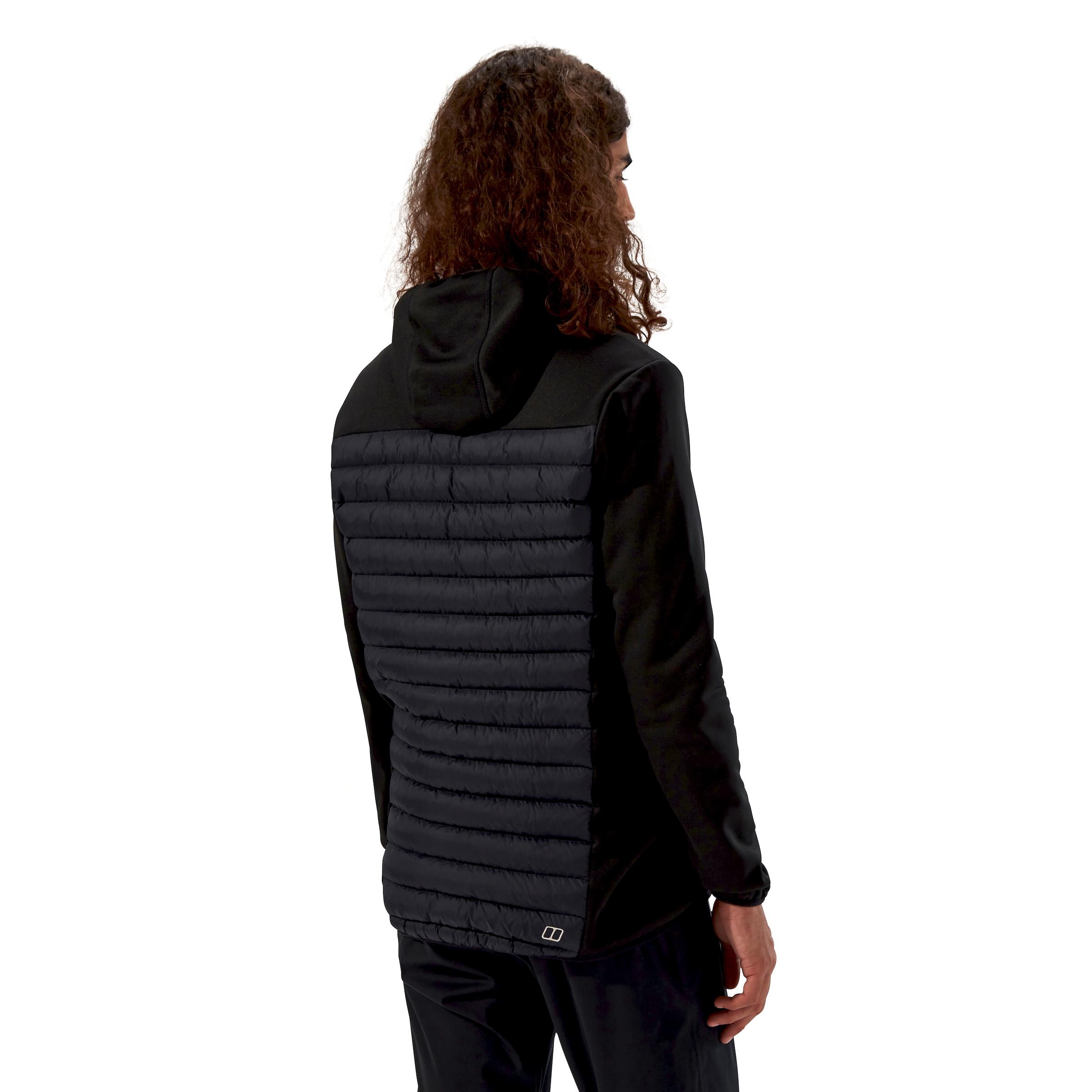 Berghaus Veste hybride »VASKYE HOODED HYBRID JACKET« avec capuche avec capuche avec protège-menton, déperlant et coupe-vent