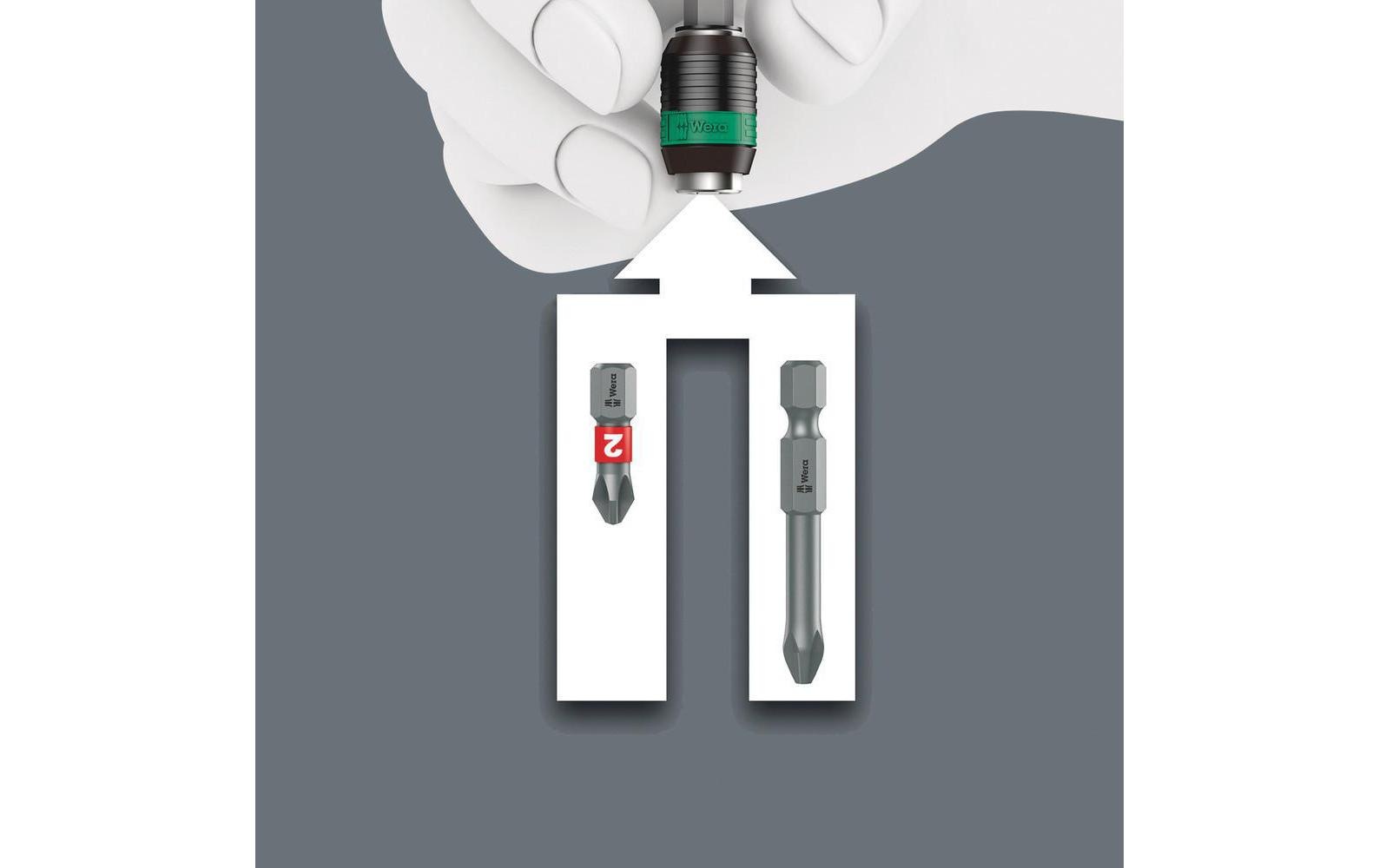 Wera Werkzeugset »Etui Kraftform Kompakt 60 Torque«, (17 tlg.)