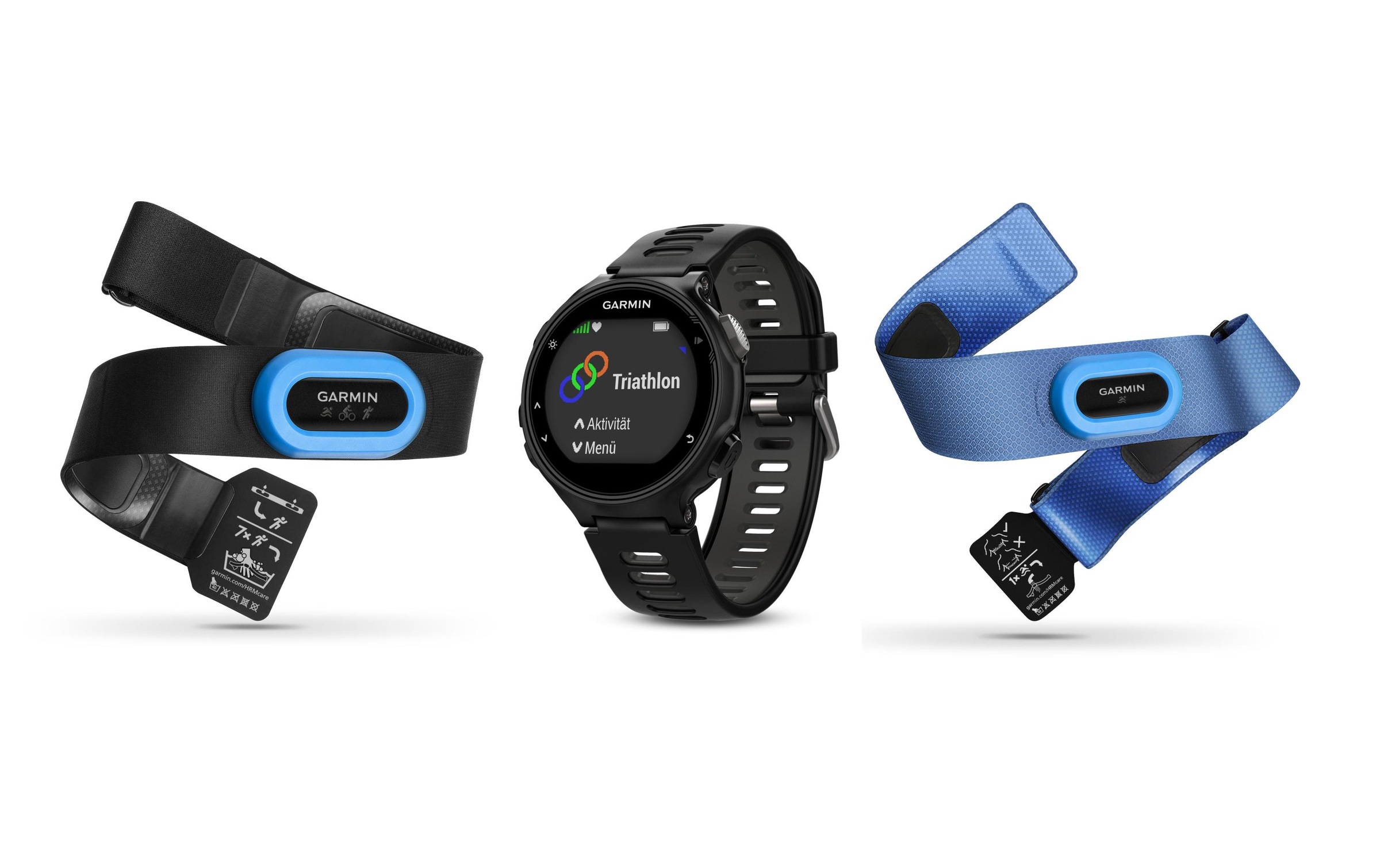 Image of Garmin Fitnessuhr »Forerunner 735XT Bundle Tri Schwarz/Grau« bei Ackermann Versand Schweiz