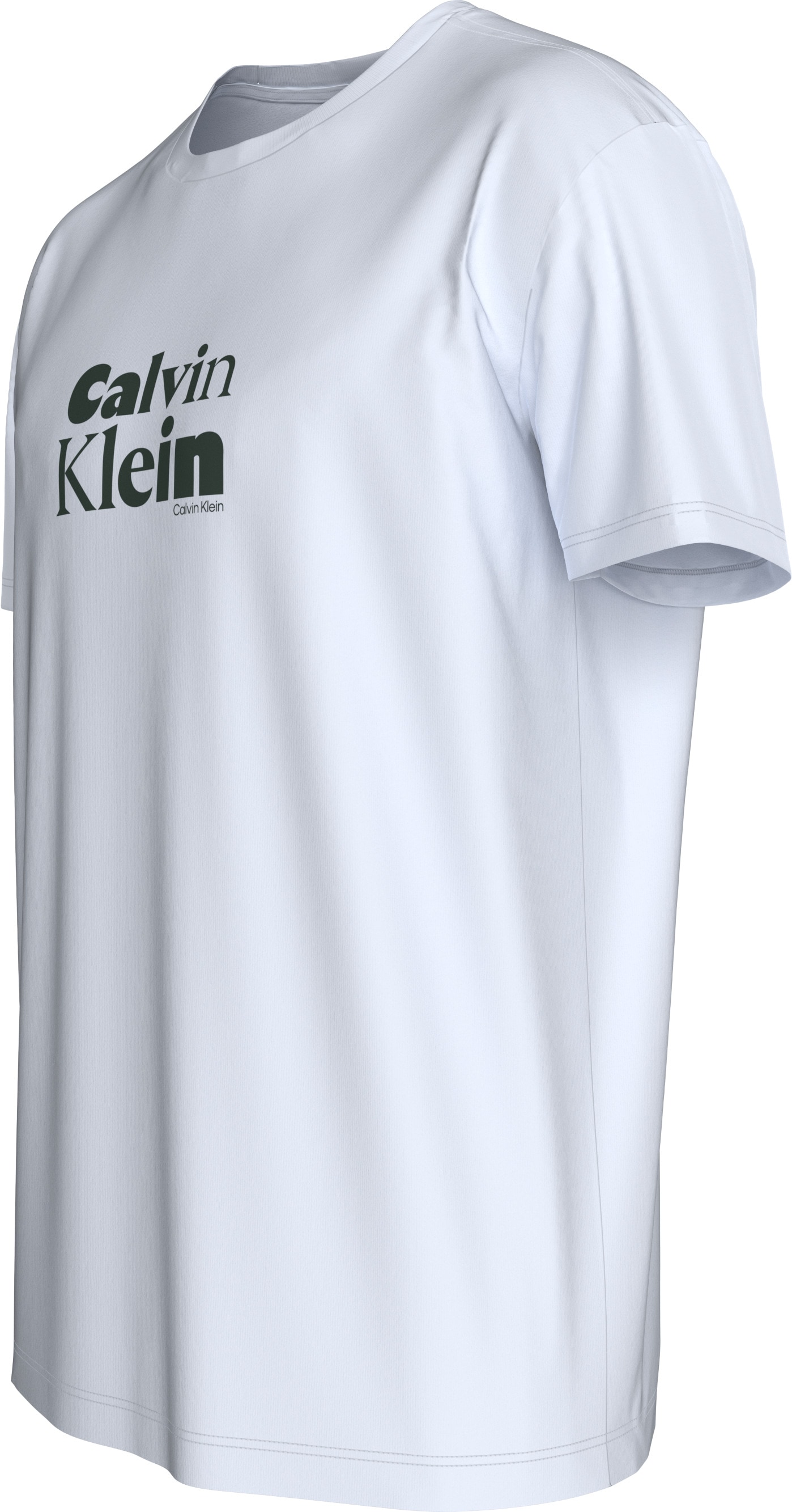 Calvin Klein T-Shirt »SS 30S EU CALVIN KLEIN BOLD GRAP« Mit Rundhalsausschnitt, regular fit