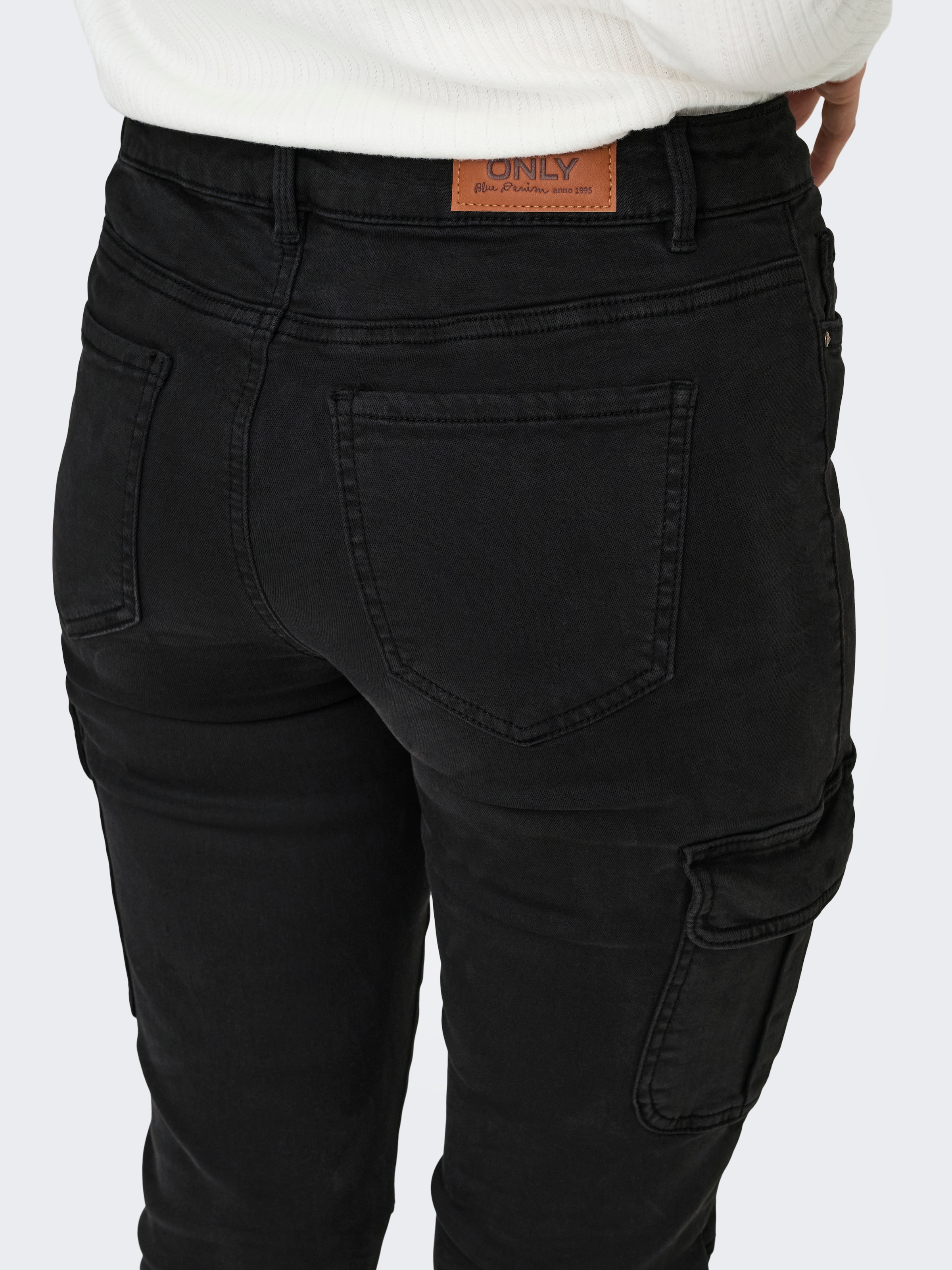 ONLY Pantalon cargo »ONLMISSOURI REG ANK CARGO PNT NOOS«  mit Stretchsäumen