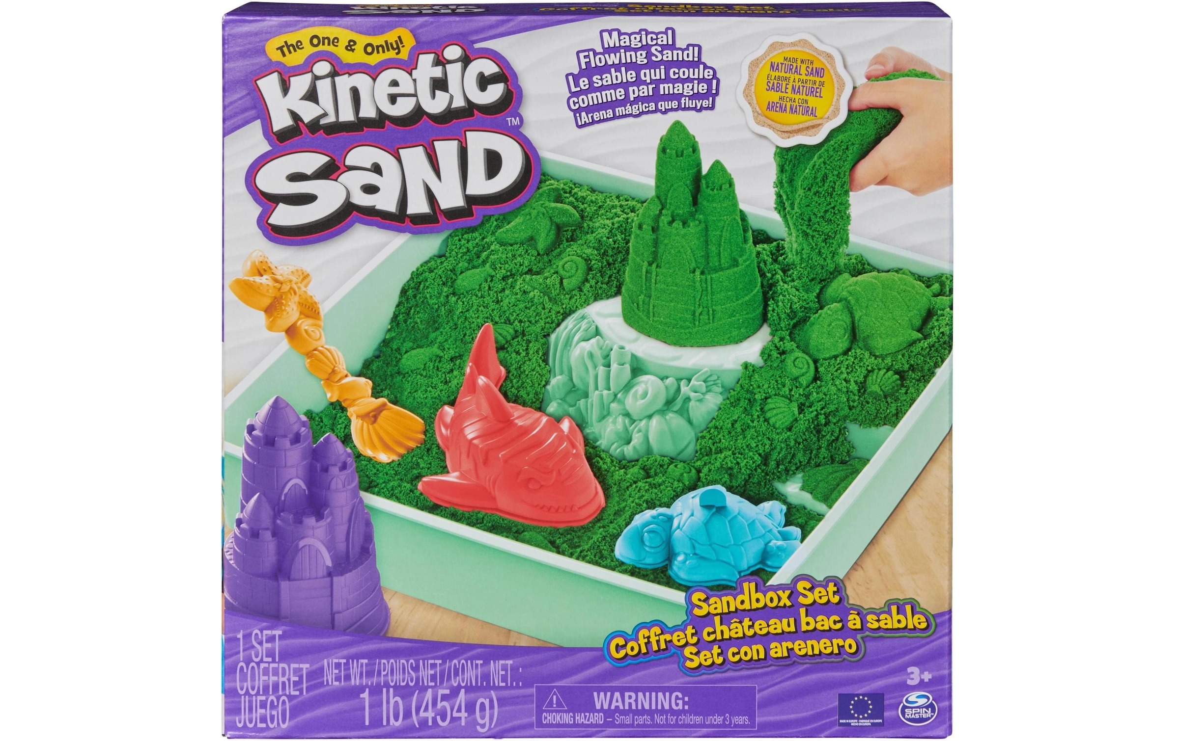   Kreativset »Spinmaster Kinetic Sand Box 454 g«