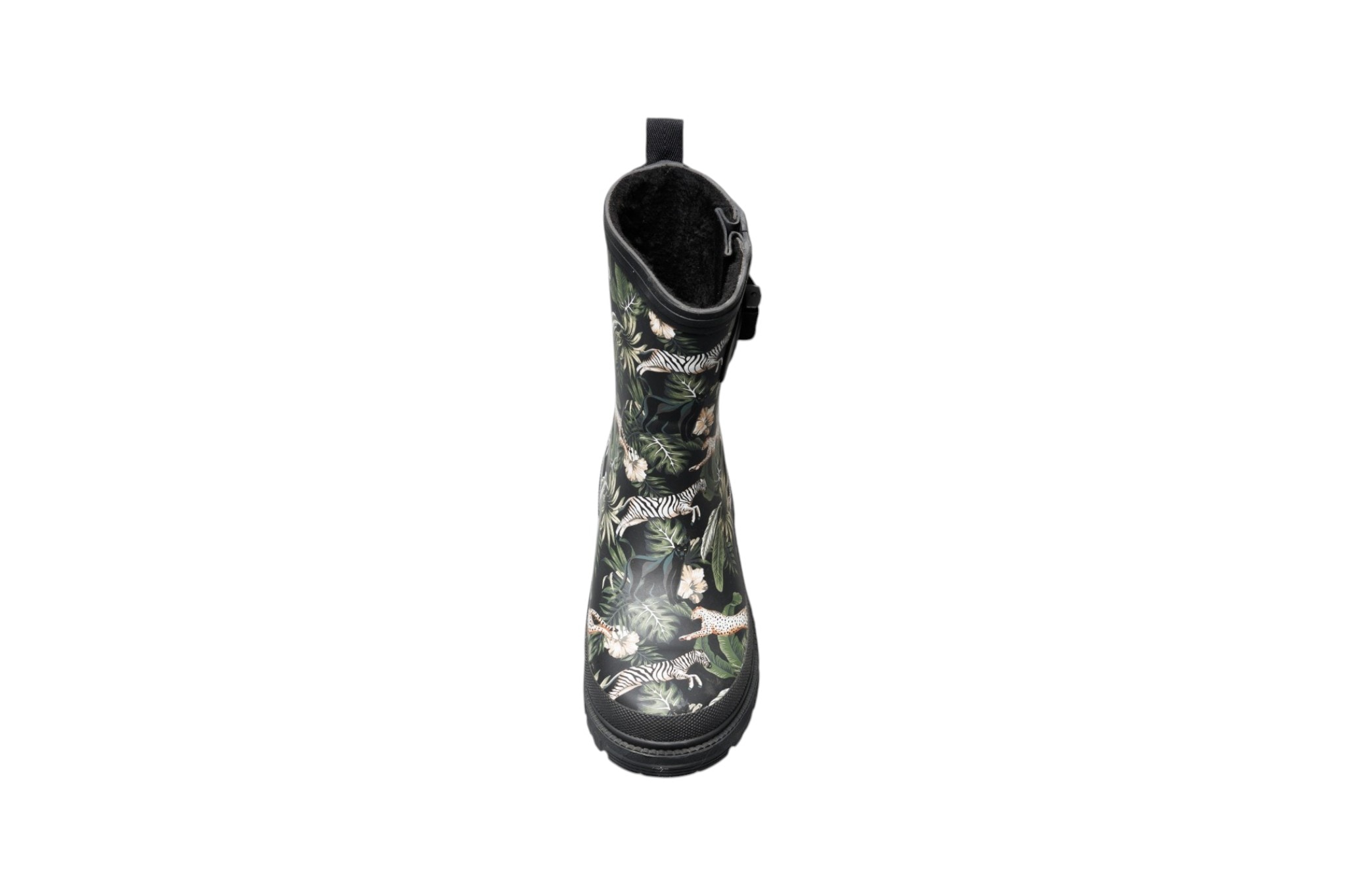 VERBENAS Gummistiefel »LINA FUR SMOOTH SELVA«  Regenstiefelette, Rainboots in Dschungel-Optik