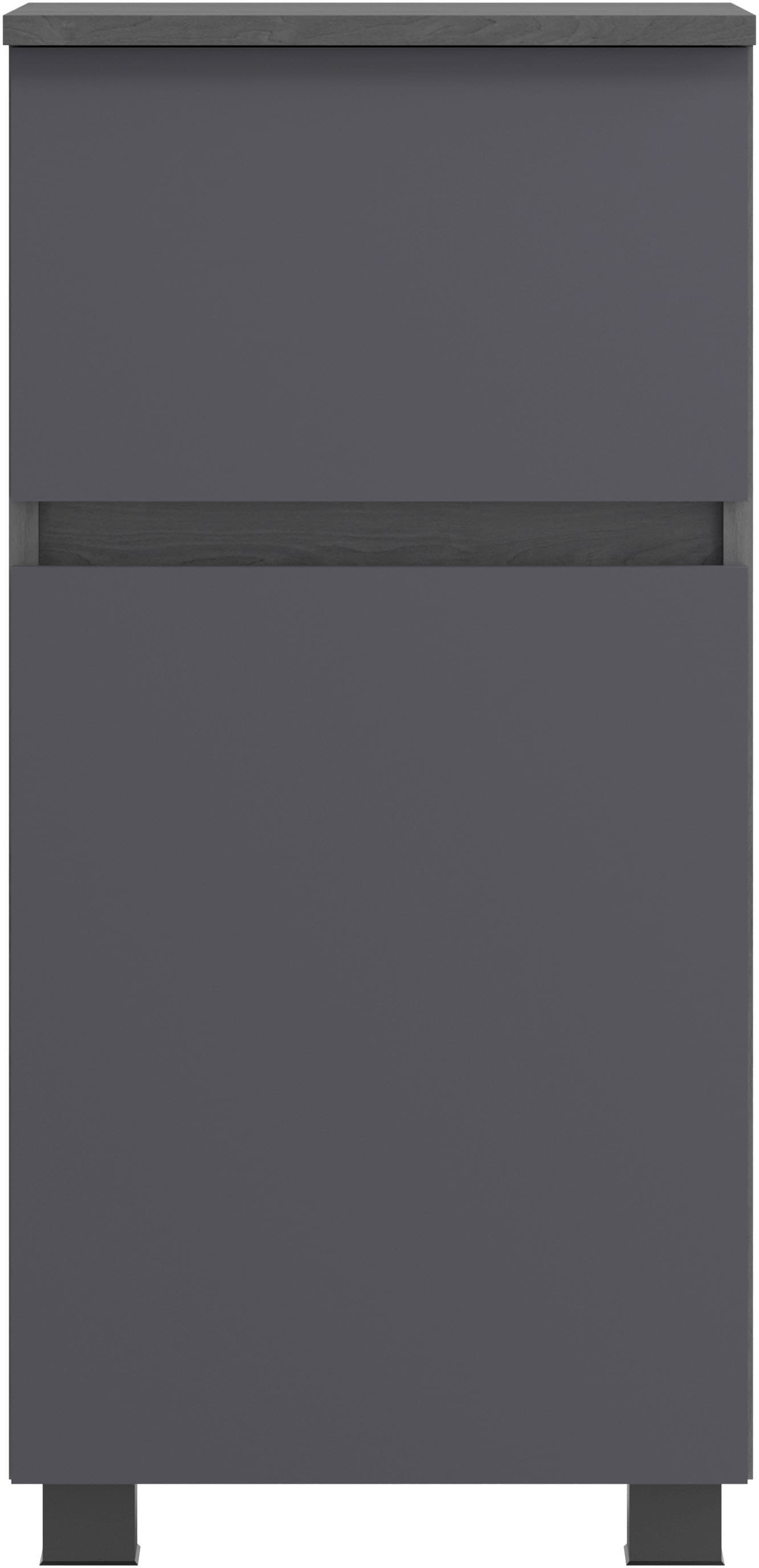 GOODproduct Badmöbel-Set »BOZEN, 4-tlg. Unterbecken-Set - Seitenschrank«