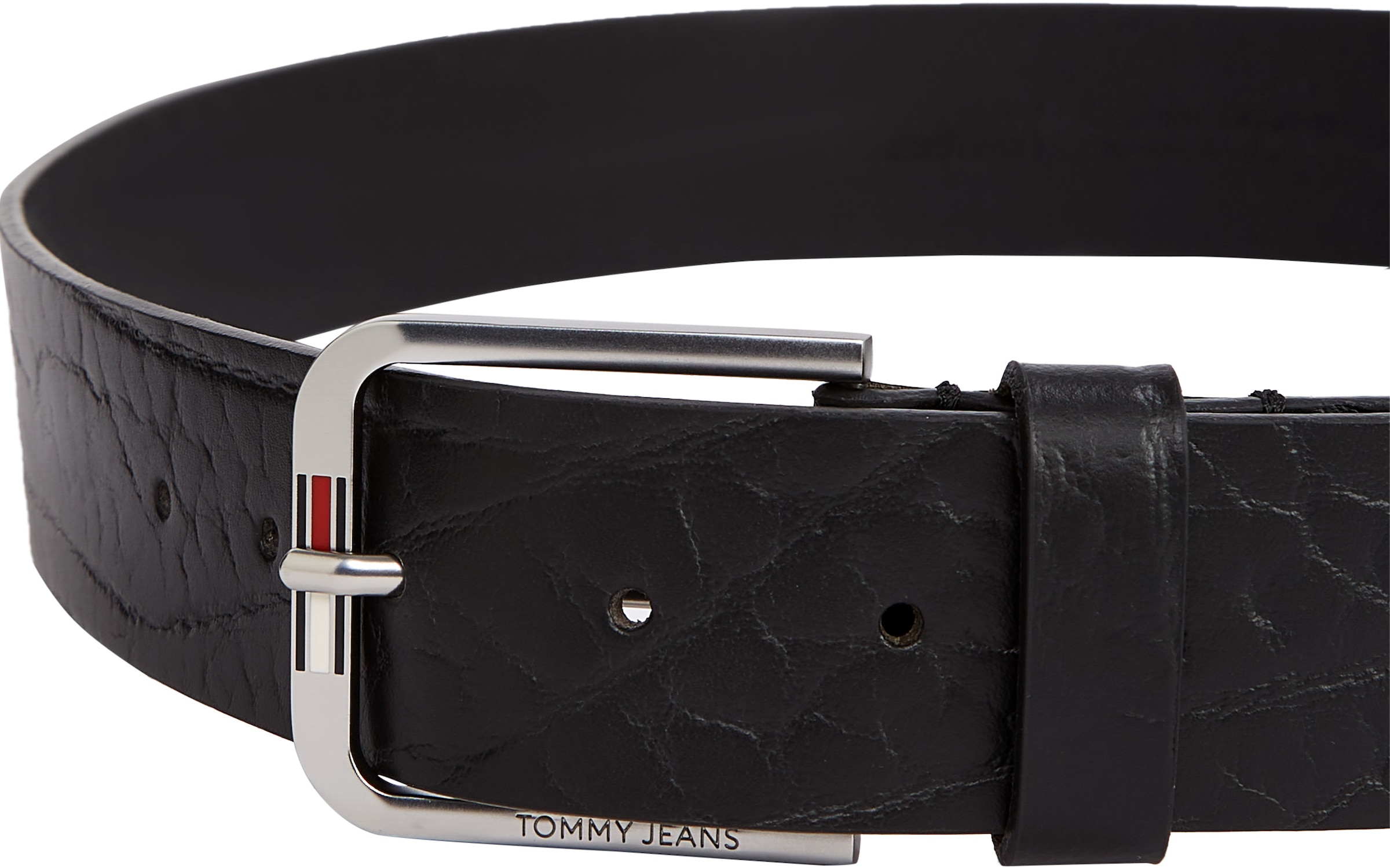 Tommy Jeans Ledergürtel »TJM AUSTIN 4.0«, Grössenverstellbar