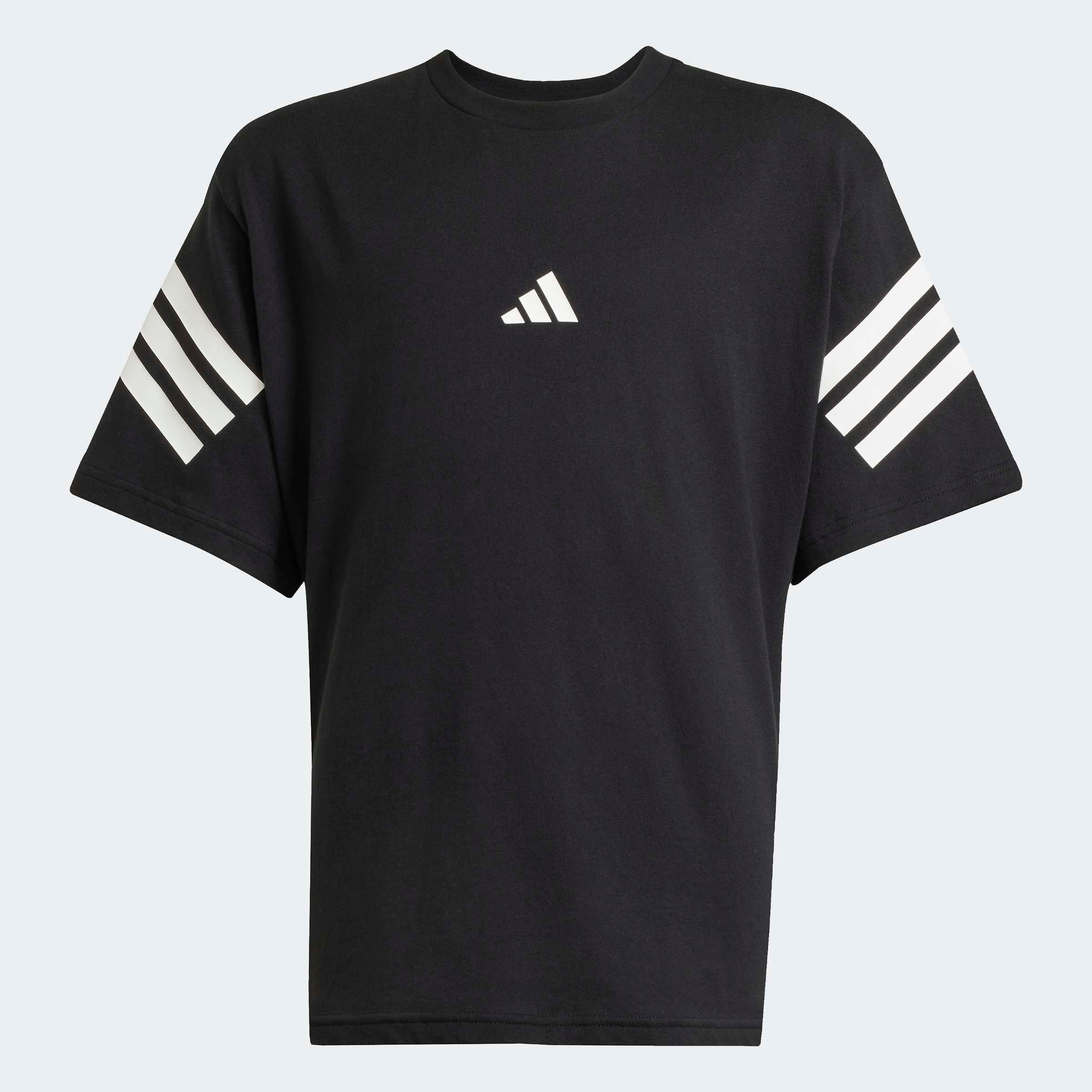 adidas Sportswear T-shirt »FUTURE ICONS 3-STREIFEN KIDS« lockerer Schnitt, sportlicher Stil, Rundhalsausschnitt