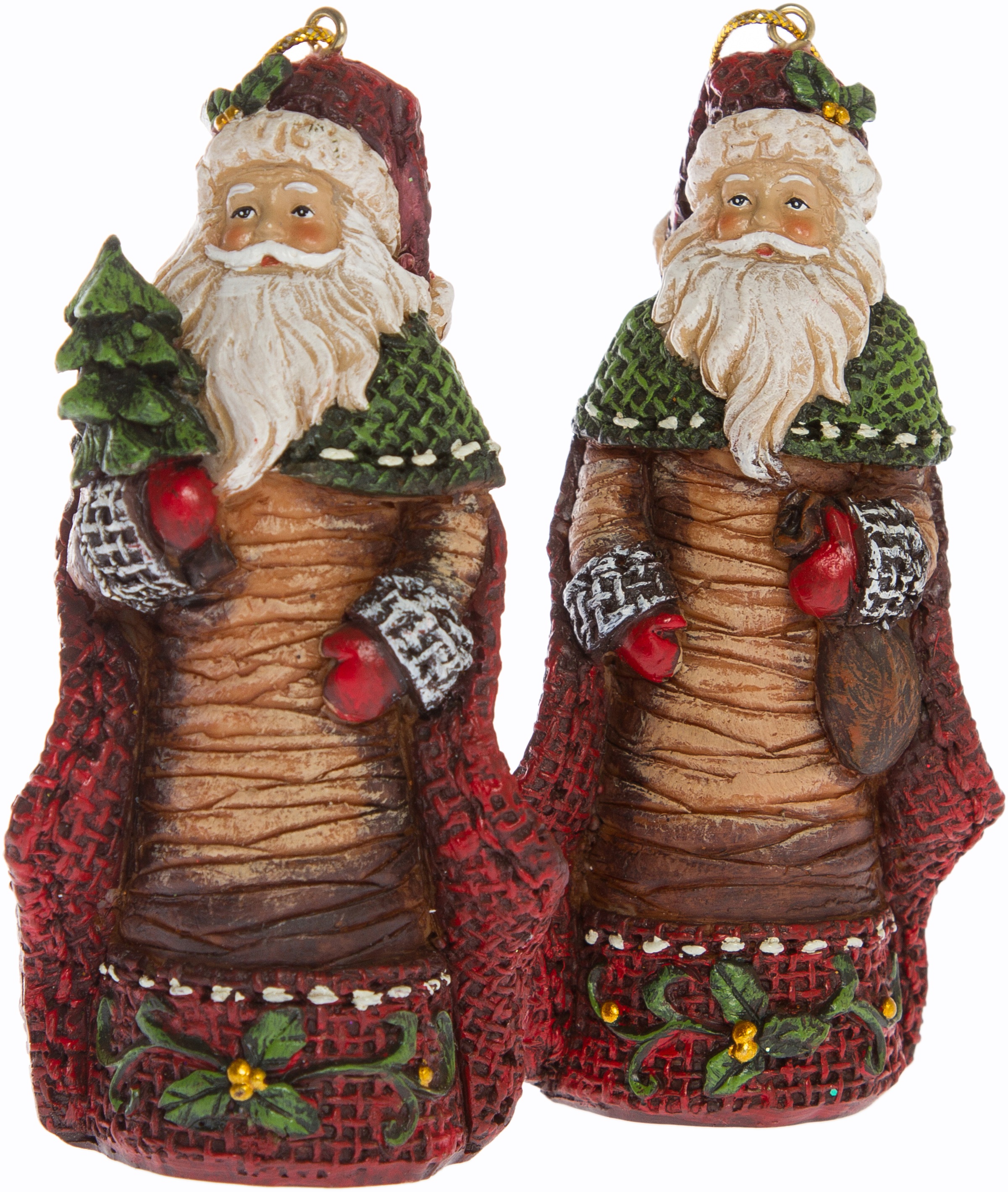 Image of Myflair Möbel & Accessoires Weihnachtsmann "Weihnachtsdeko rot" Baumschmuck zum Aufhängen, Höhe ca. 10 cm