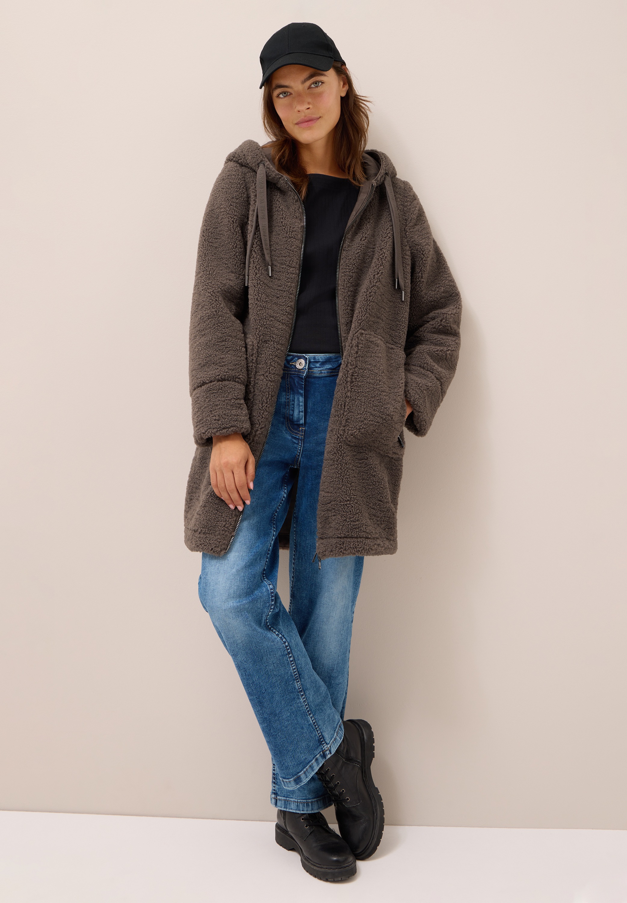 Cecil Kurzmantel mit Kapuze