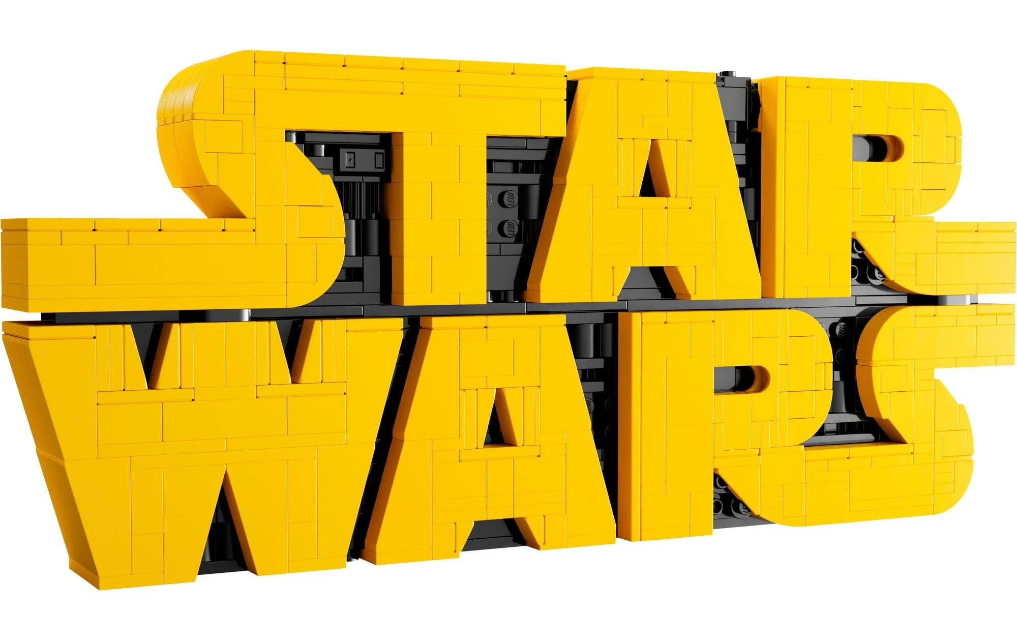 LEGO® Spielbausteine »Star Wars Logo aus Lego Steinen 75407«, (700 St.)