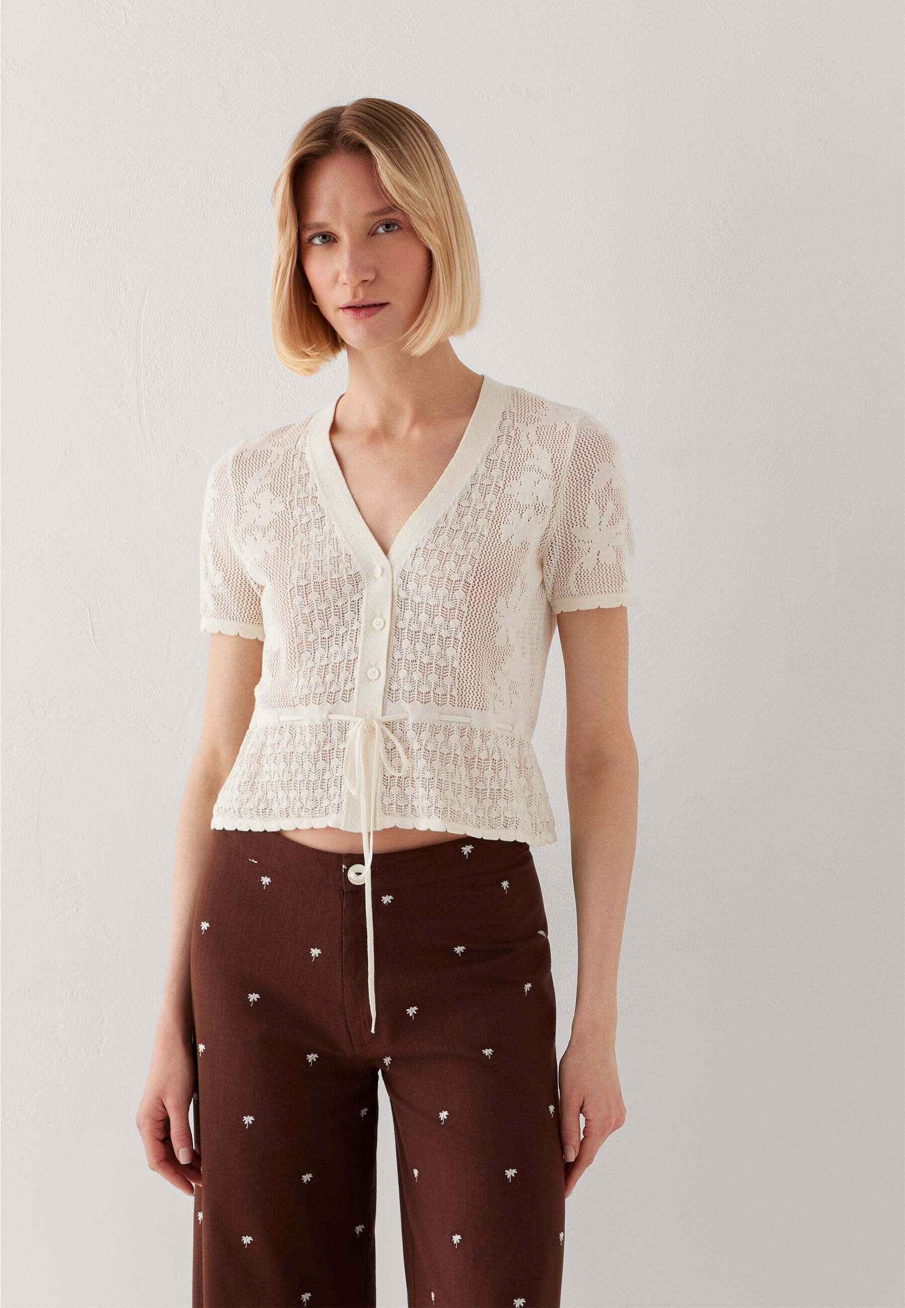 Mavi Strickjacke »Mavi Strickjacke Short Sleeve«