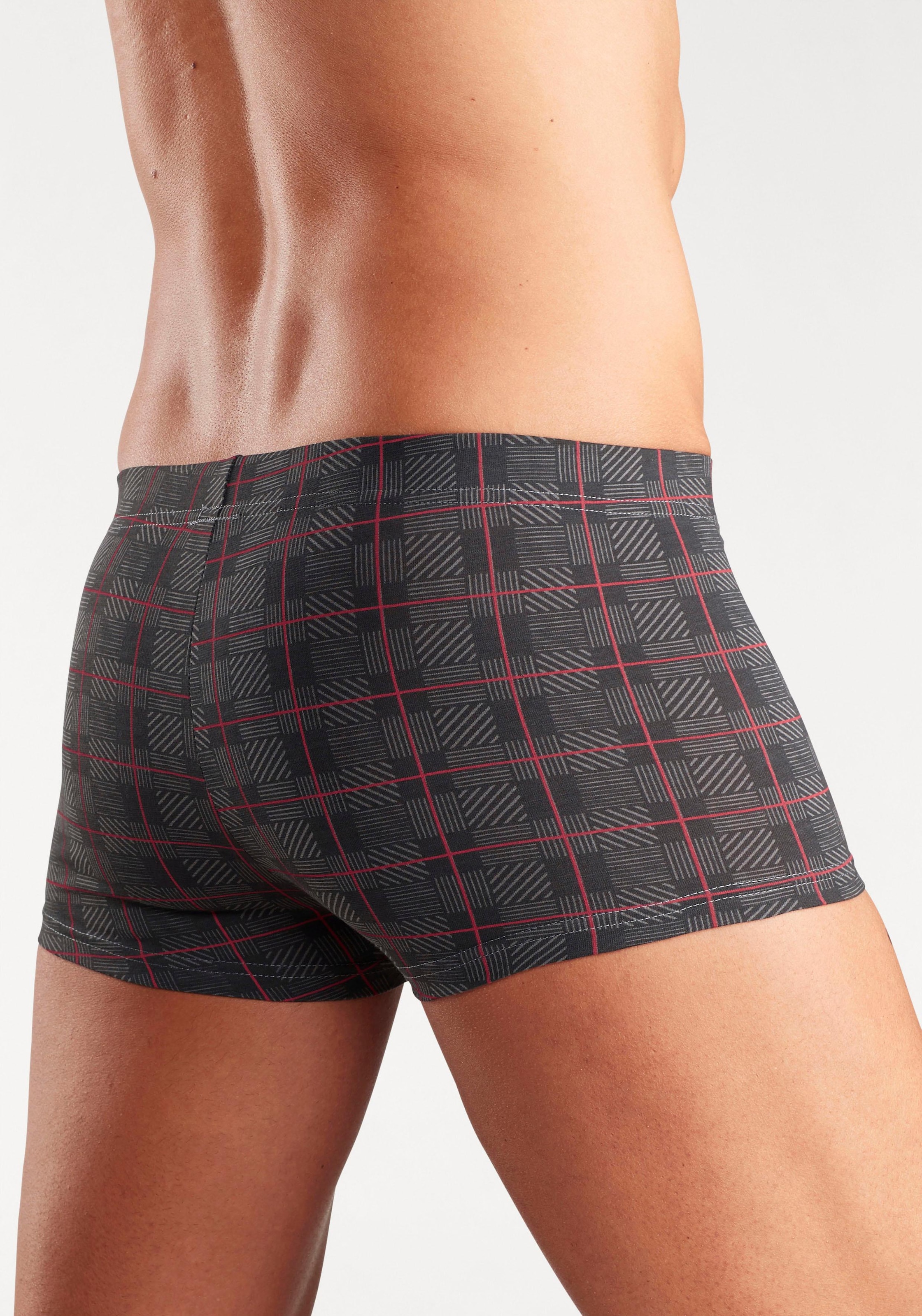 H.I.S Hipster, (Packung, 5 St.), Boxershorts aus Baumwoll-Stretch