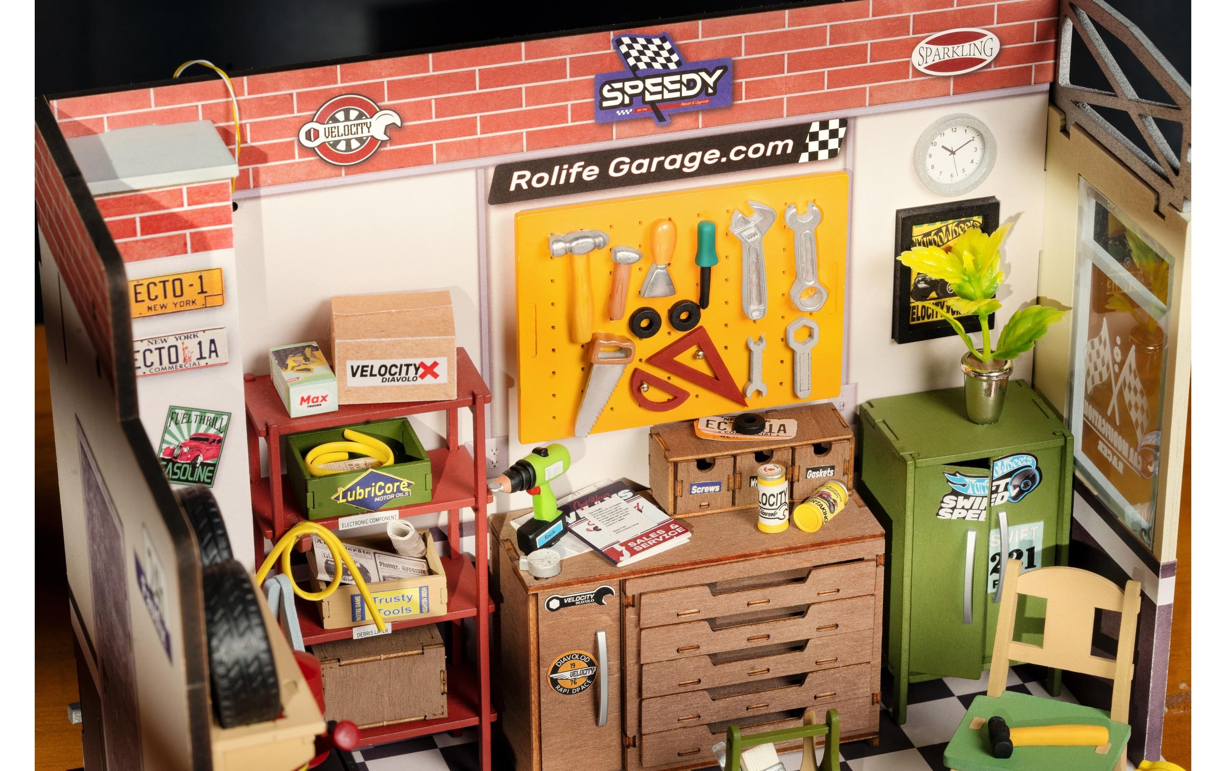   Modellbausatz »RoboTime Garage Workshop 157-teilig«