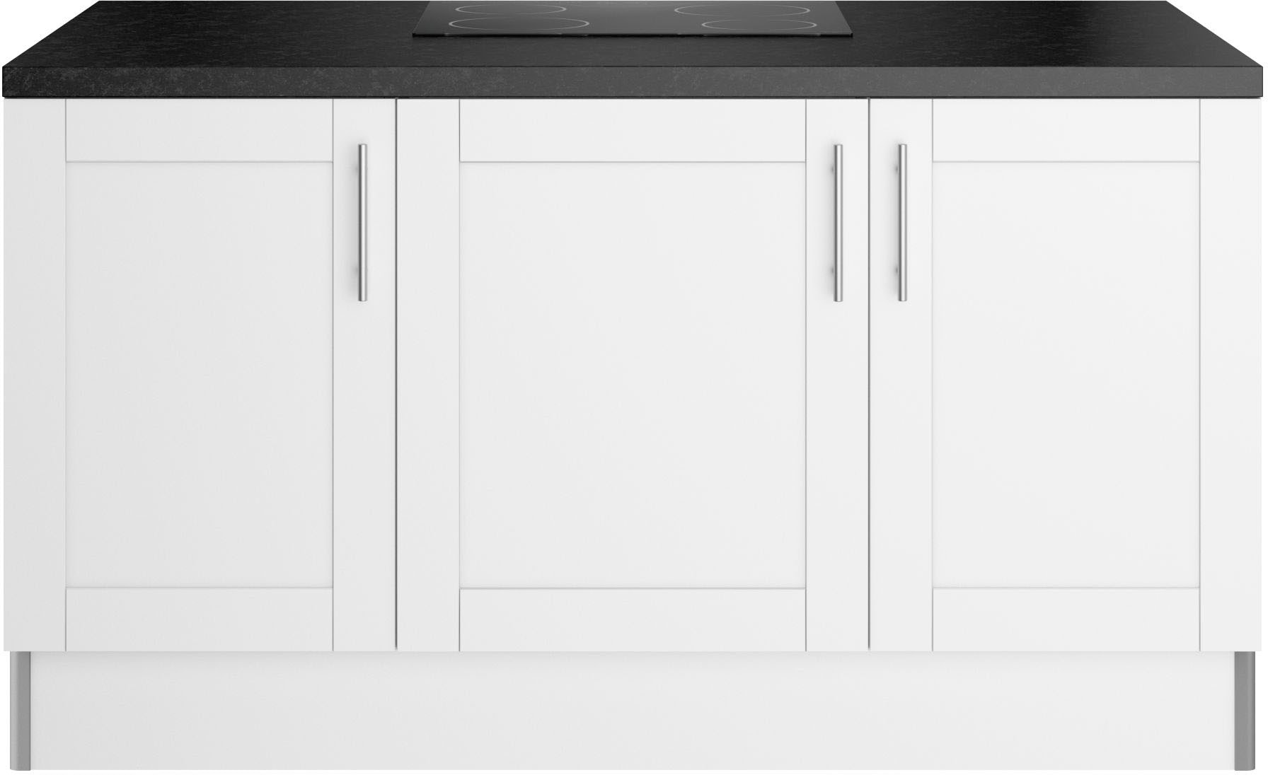 KOCHSTATION Kochinsel »KS-Ahus«, Kücheninsel, Breite 160 cm, wahlw. mit E-Gerät, Soft Close Funktion