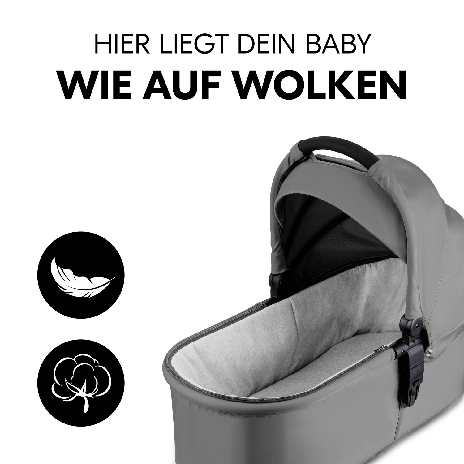 Hauck Kinder-Buggy »Shop N Care Trio Set« inkl. Babyschale, Babywanne und Adapter