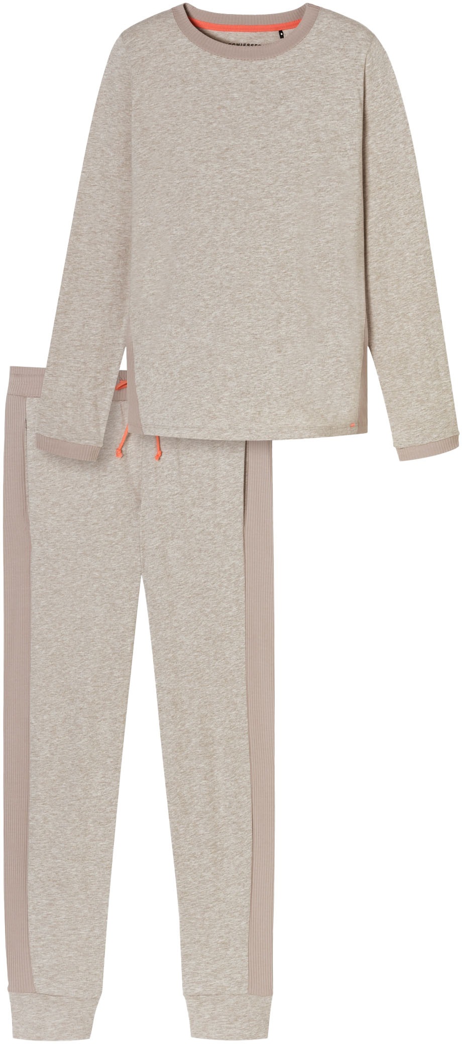 Schiesser Pyjama »"Casual Nightwear"«, (2 tlg.), mit lässigem Loose-Fit-Schnitt