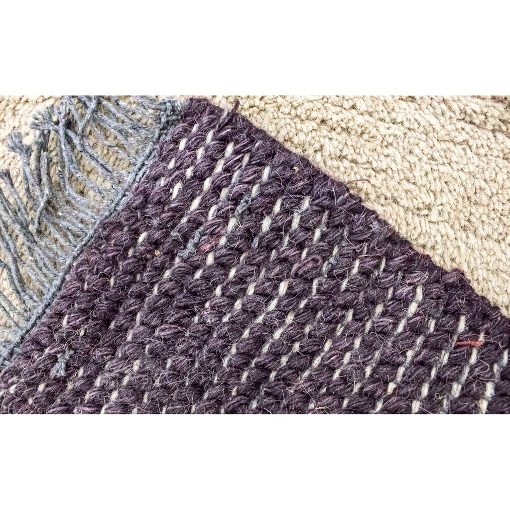 morgenland Wollteppich »Nepal Teppich handgeknüpft biege«, rechteckig