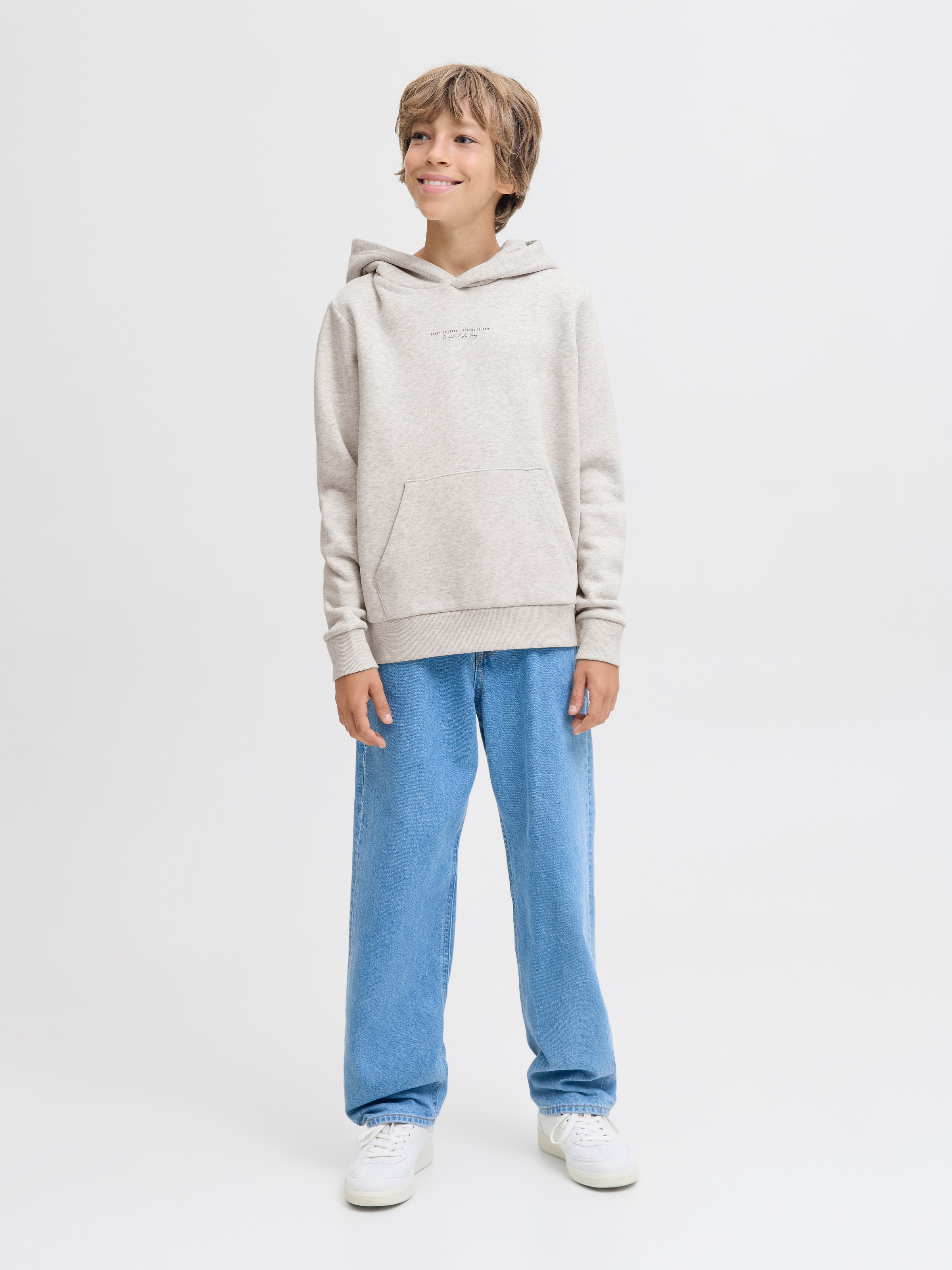 Jack & Jones Junior Sweat à capuche »JJKENJI SWEAT HOOD JNR«
