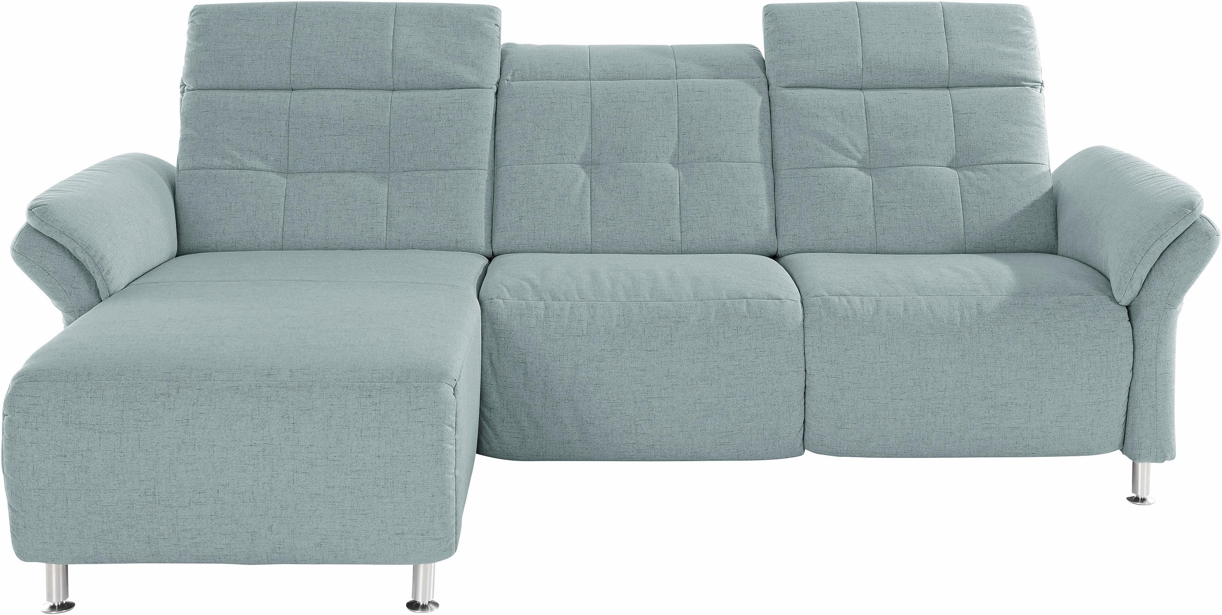 Home affaire Ecksofa »Manhattan L-Form« 2 Sitze mit elektrischer Relaxfunktion, verstellbare Armlehnen